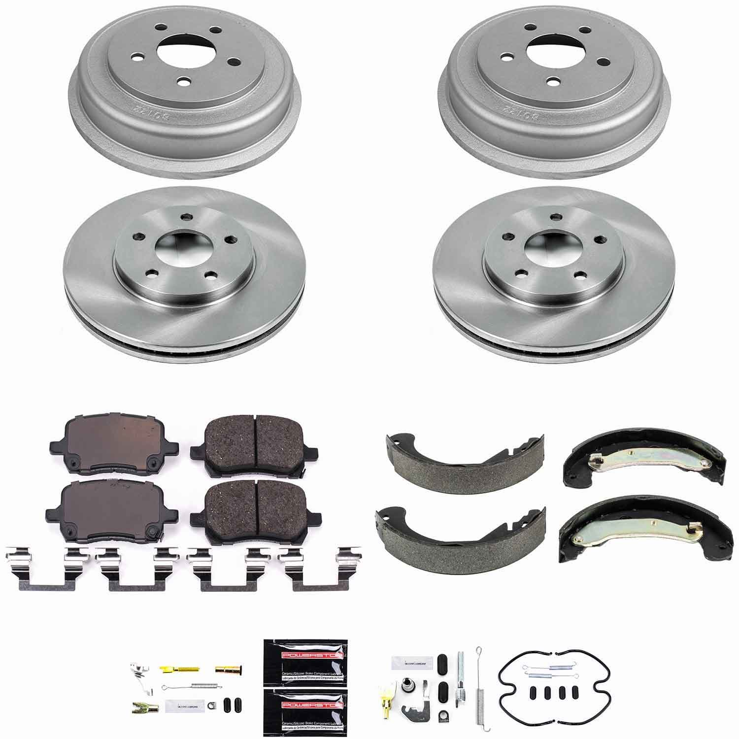 Power Stop - KOE15223DK - Complete Vehicle Disc/Drum Brake Kit image 1