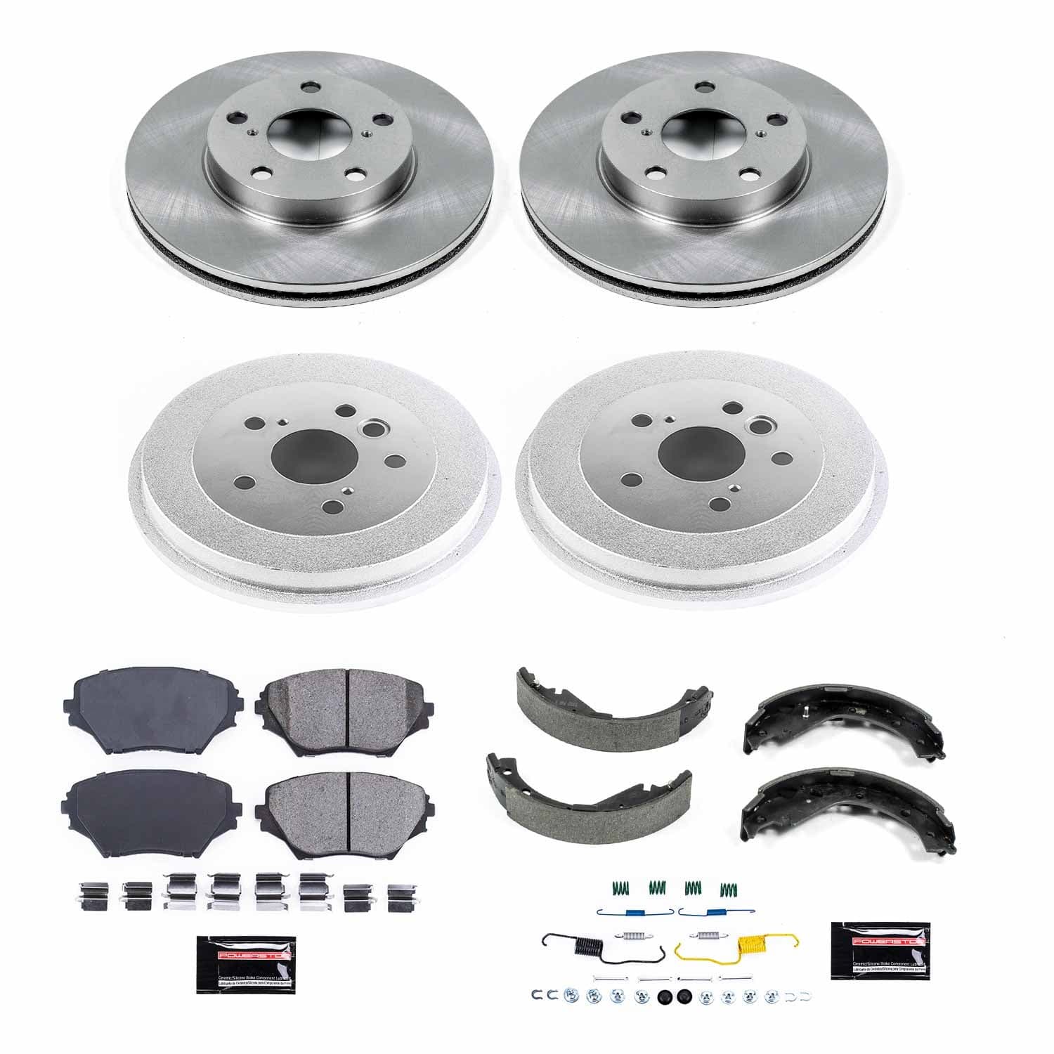 Power Stop - KOE15229DK - Complete Vehicle Disc/Drum Brake Kit image 1
