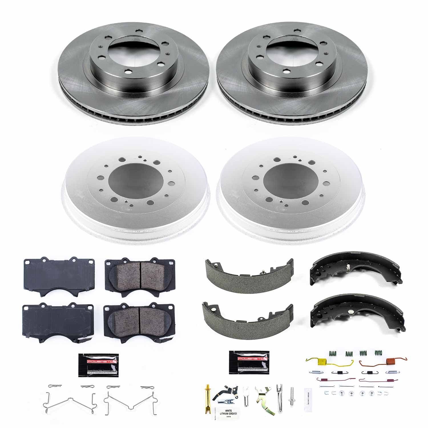 Power Stop - KOE15231DK - Complete Vehicle Disc/Drum Brake Kit image 1