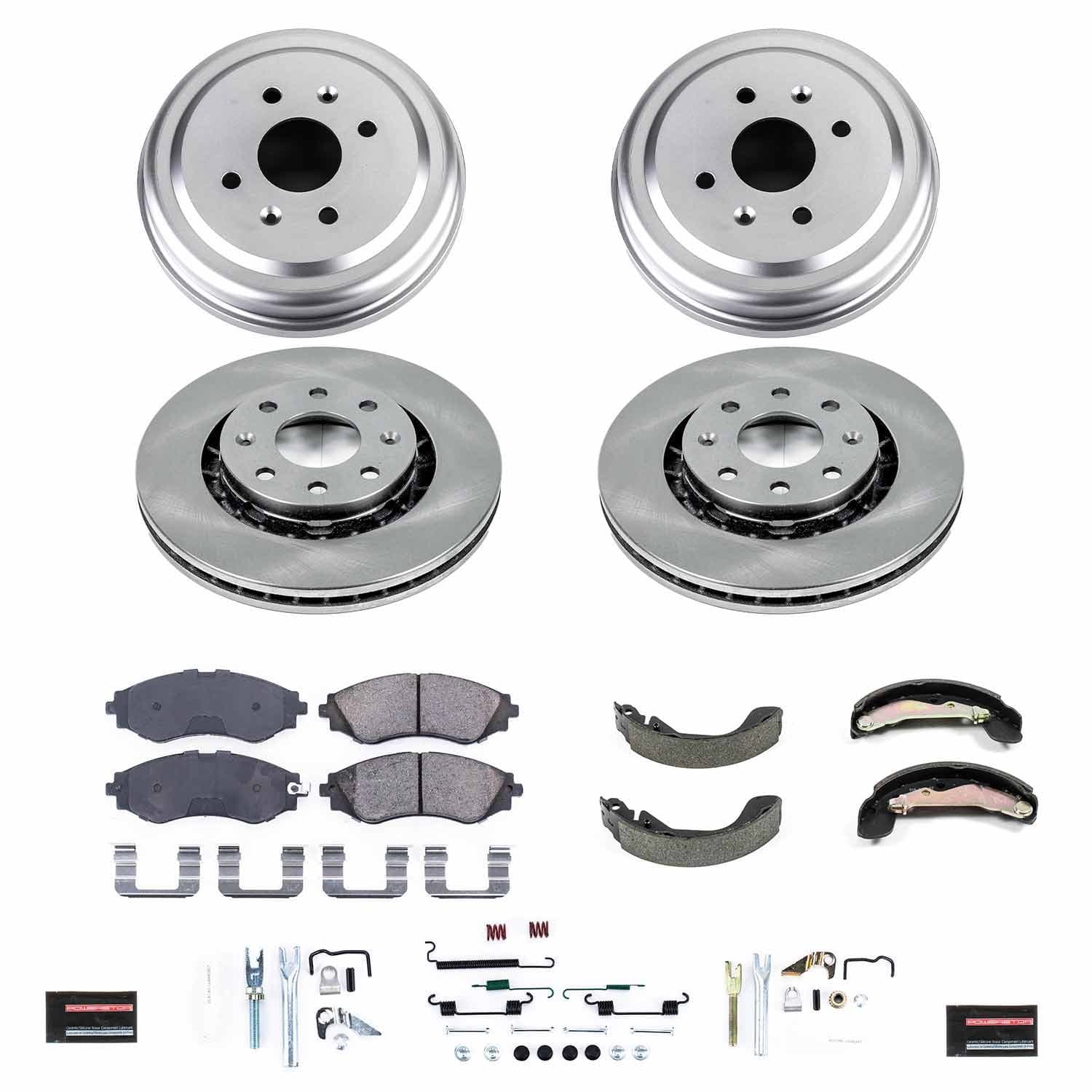 Power Stop - KOE15235DK - Complete Vehicle Disc/Drum Brake Kit image 1