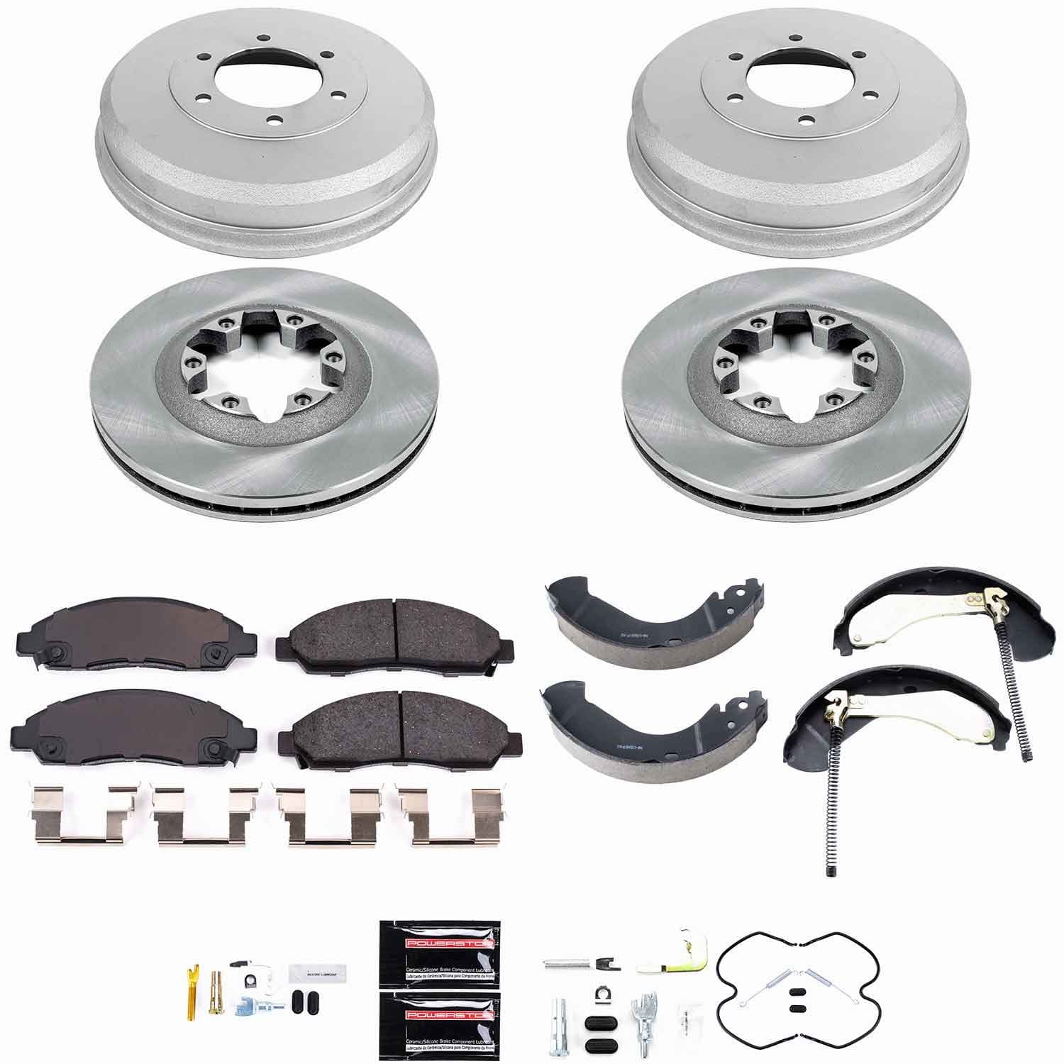 Power Stop - KOE15236DK - Complete Vehicle Disc/Drum Brake Kit image 1
