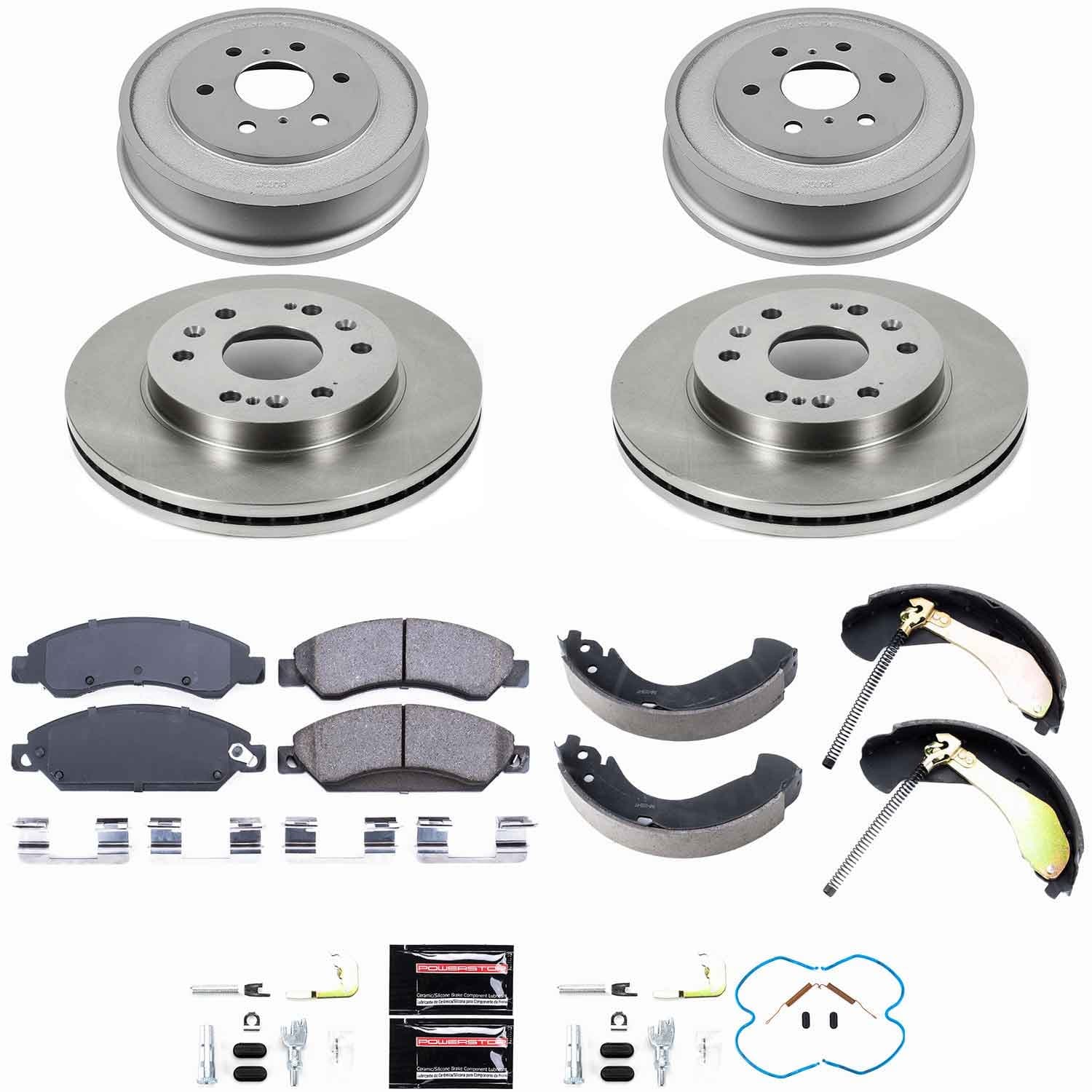 Power Stop - KOE15237DK - Complete Vehicle Disc/Drum Brake Kit image 1