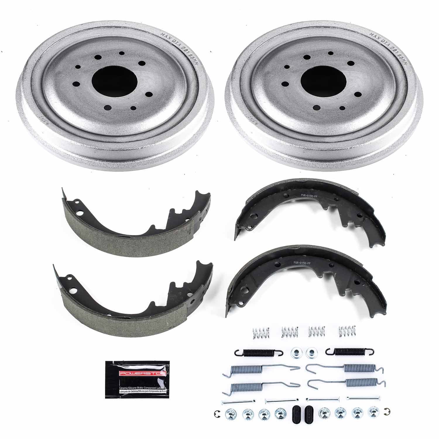 Power Stop - KOE15271DK - Rear - Drum Brake Shoe and Drum Kit image 1