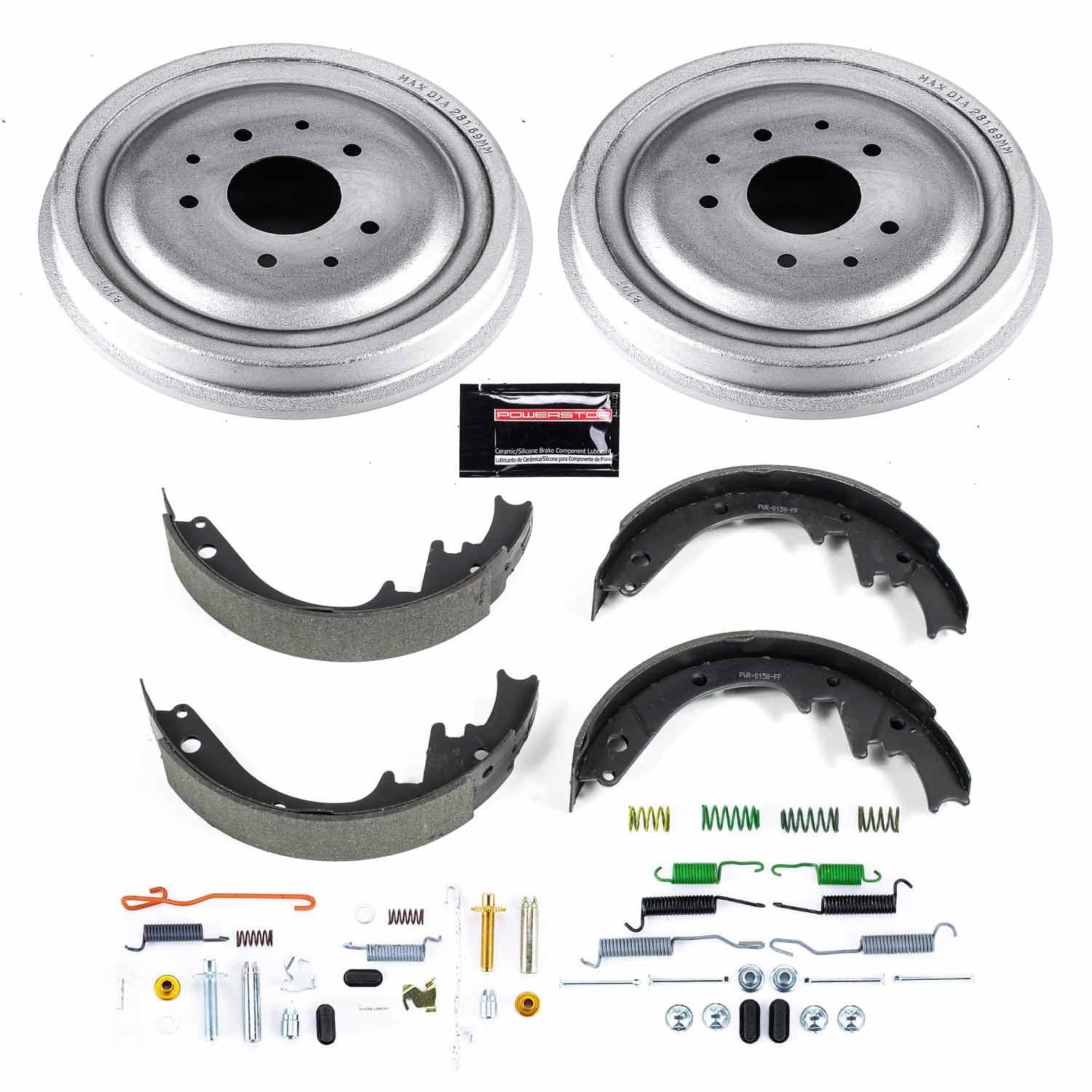 Power Stop - KOE15272DK - Rear - Drum Brake Shoe and Drum Kit image 1