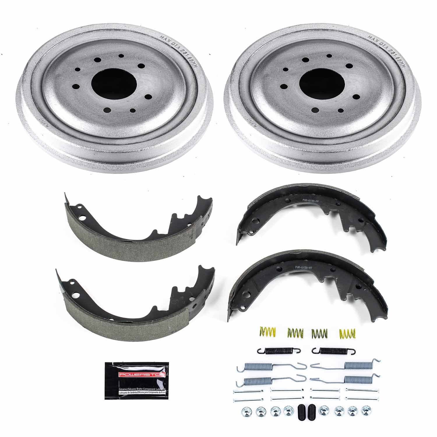 Power Stop - KOE15273DK - Rear - Drum Brake Shoe and Drum Kit image 1
