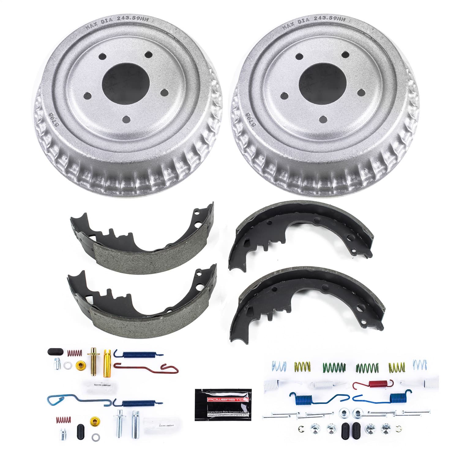 Power Stop - KOE15274DK - Rear - Drum Brake Shoe and Drum Kit image 1