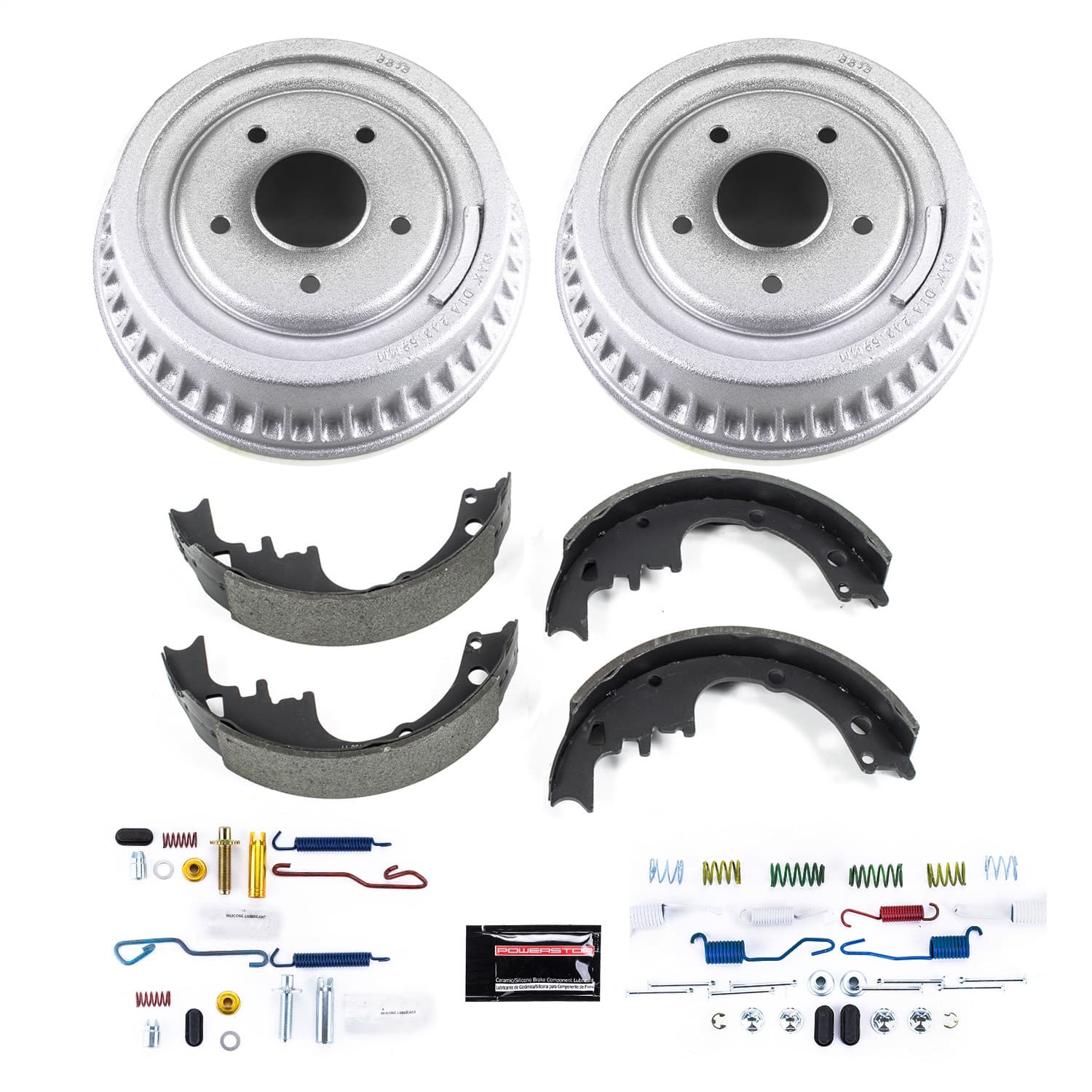 Power Stop - KOE15275DK - Rear - Drum Brake Shoe and Drum Kit image 1