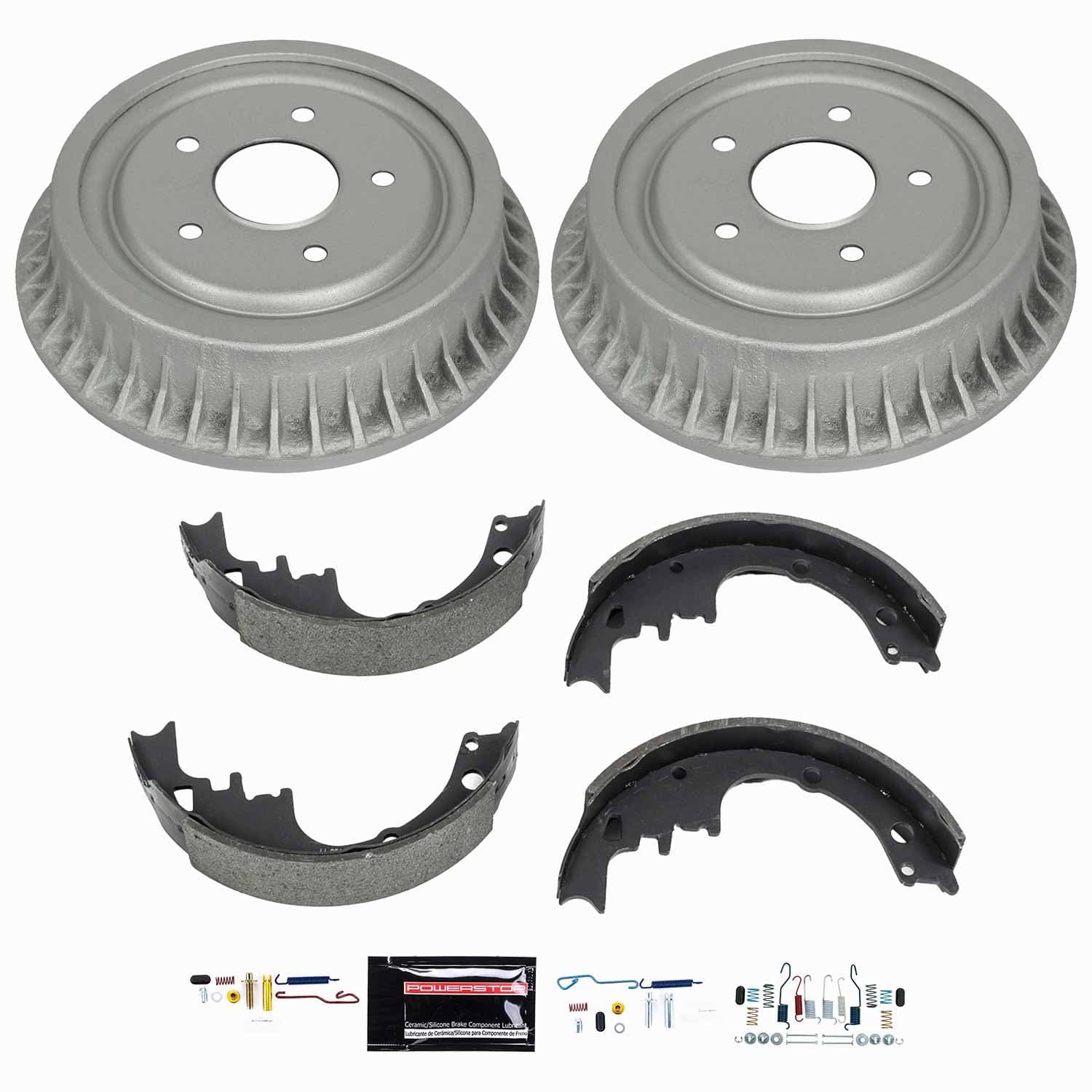 Power Stop - KOE15276DK - Rear - Drum Brake Shoe and Drum Kit image 1