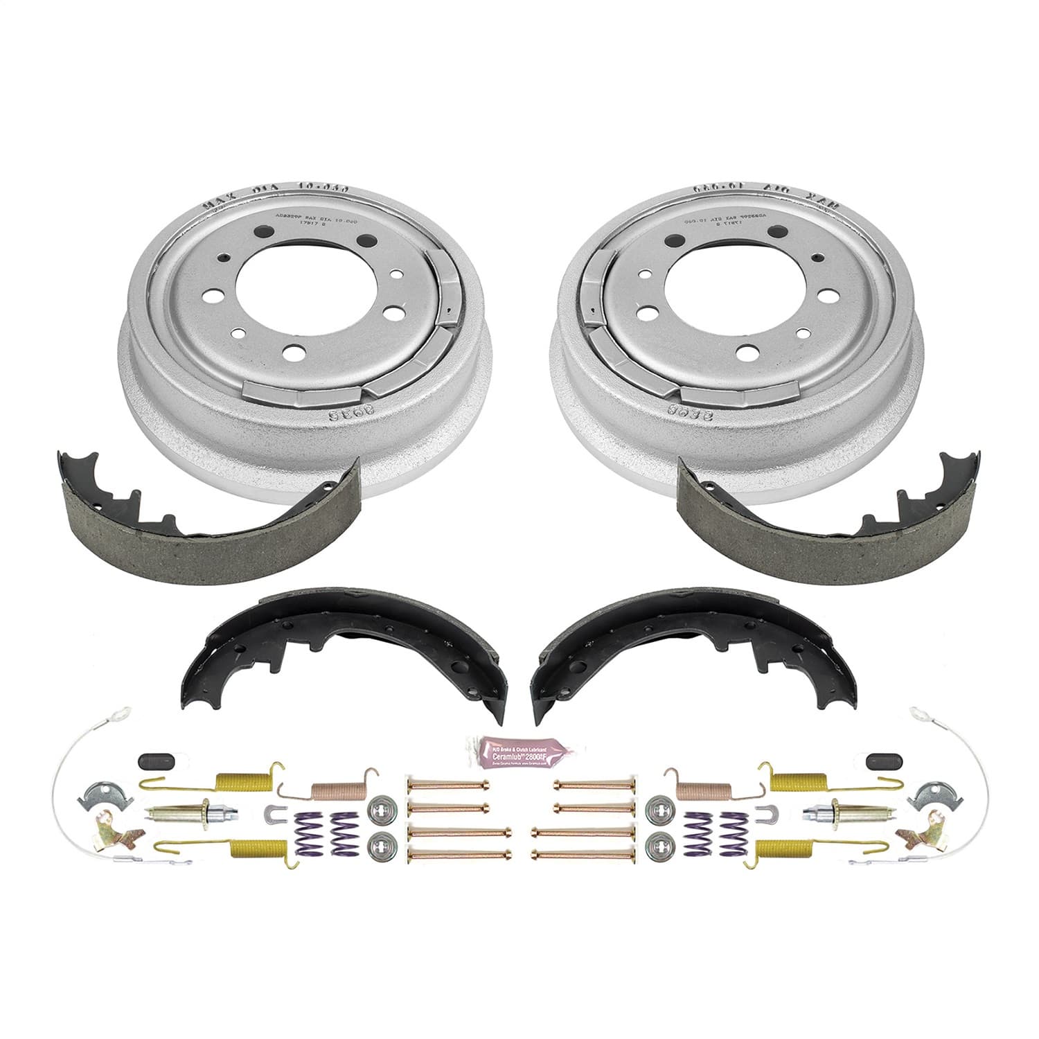 Power Stop - KOE15277DK - Rear - Drum Brake Shoe and Drum Kit image 1