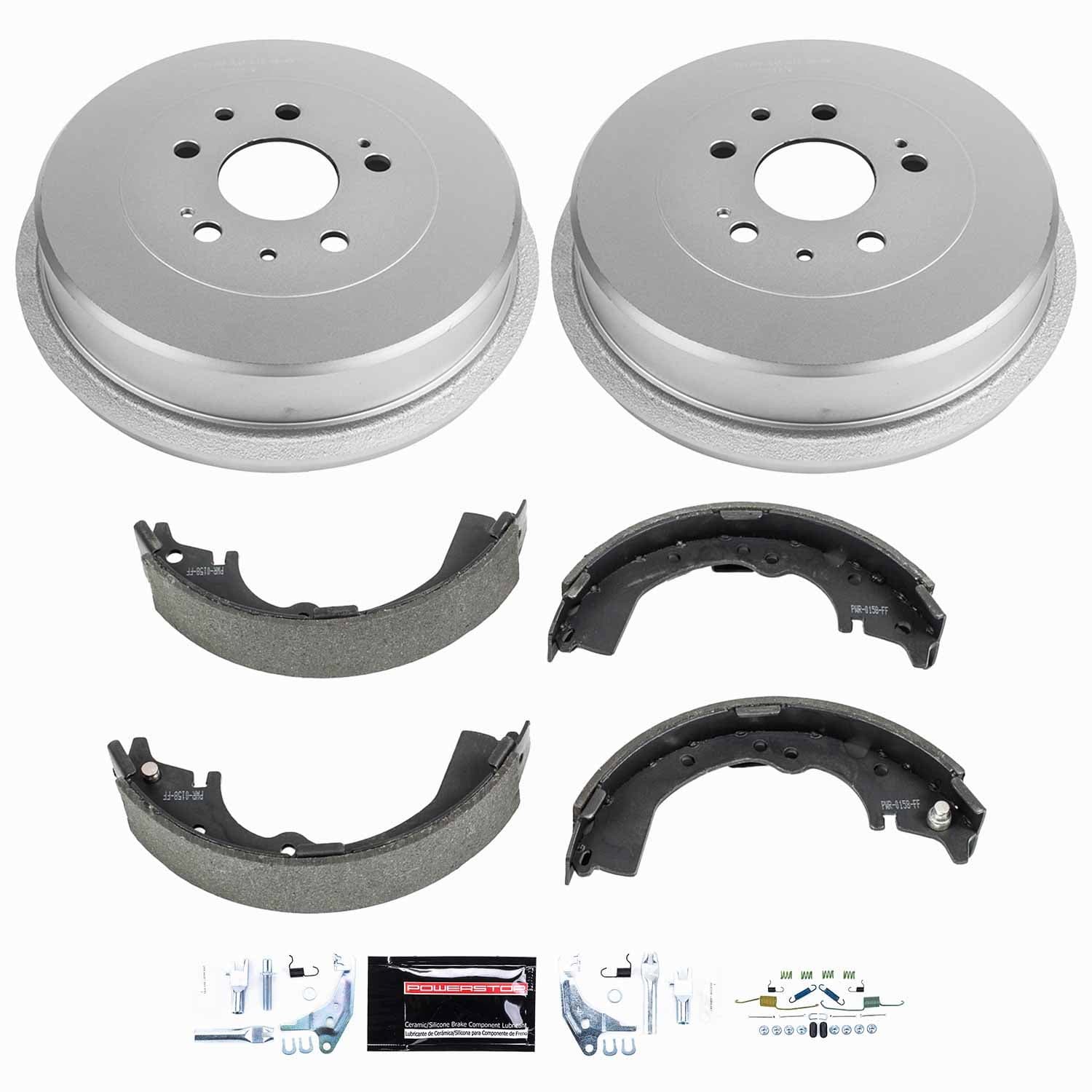 Power Stop - KOE15288DK - Rear - Drum Brake Shoe and Drum Kit image 1