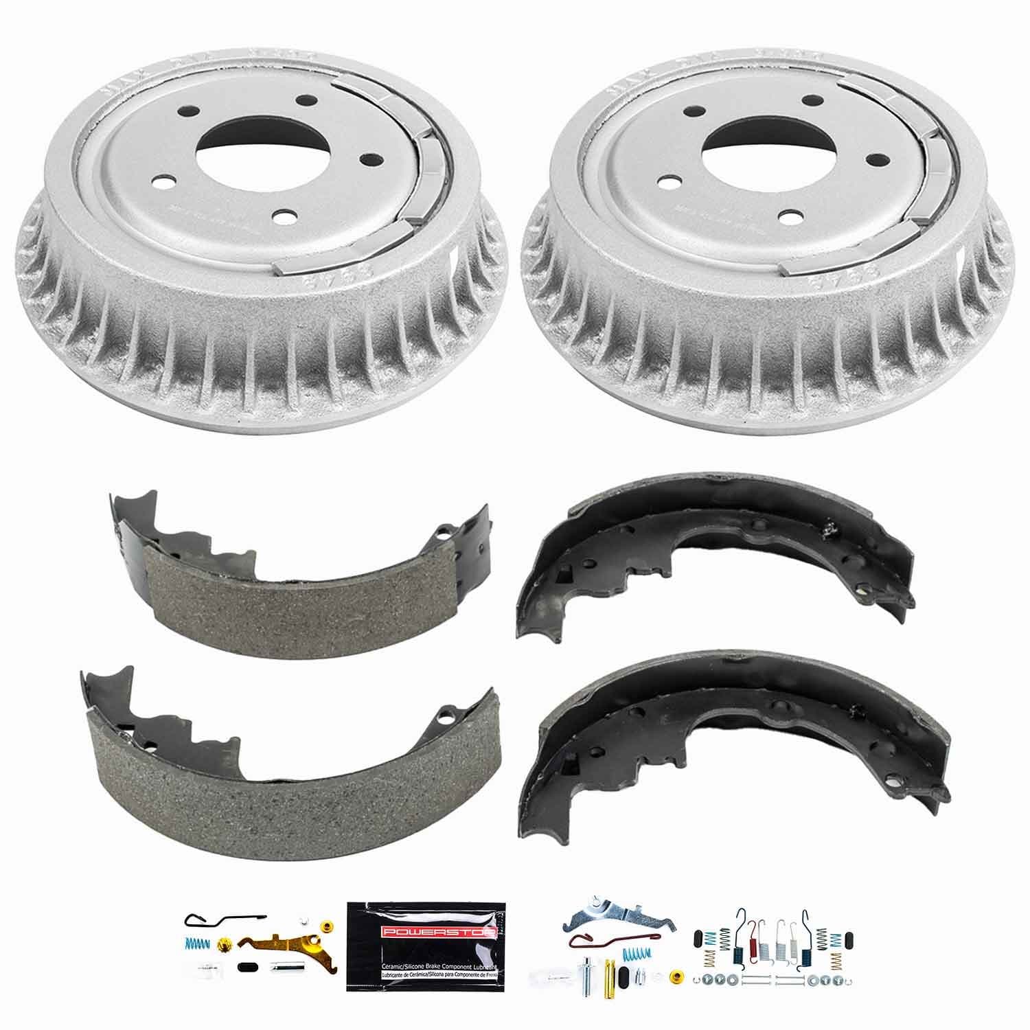 Power Stop - KOE15292DK - Rear - Drum Brake Shoe and Drum Kit image 1