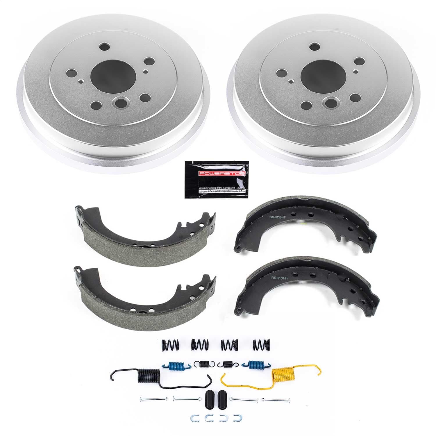 Power Stop - KOE15296DK - Rear - Drum Brake Shoe and Drum Kit image 1