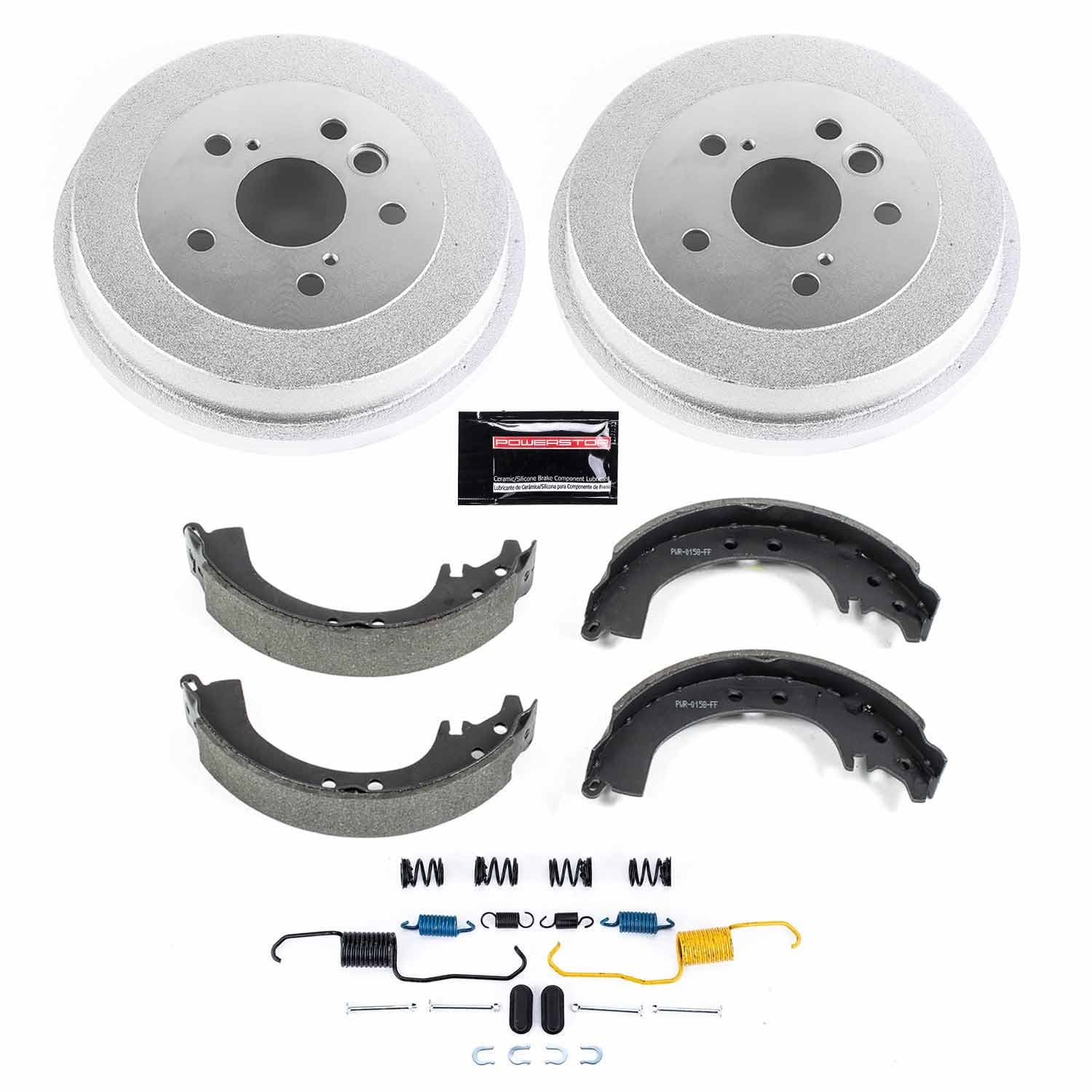 Power Stop - KOE15297DK - Rear - Drum Brake Shoe and Drum Kit image 1