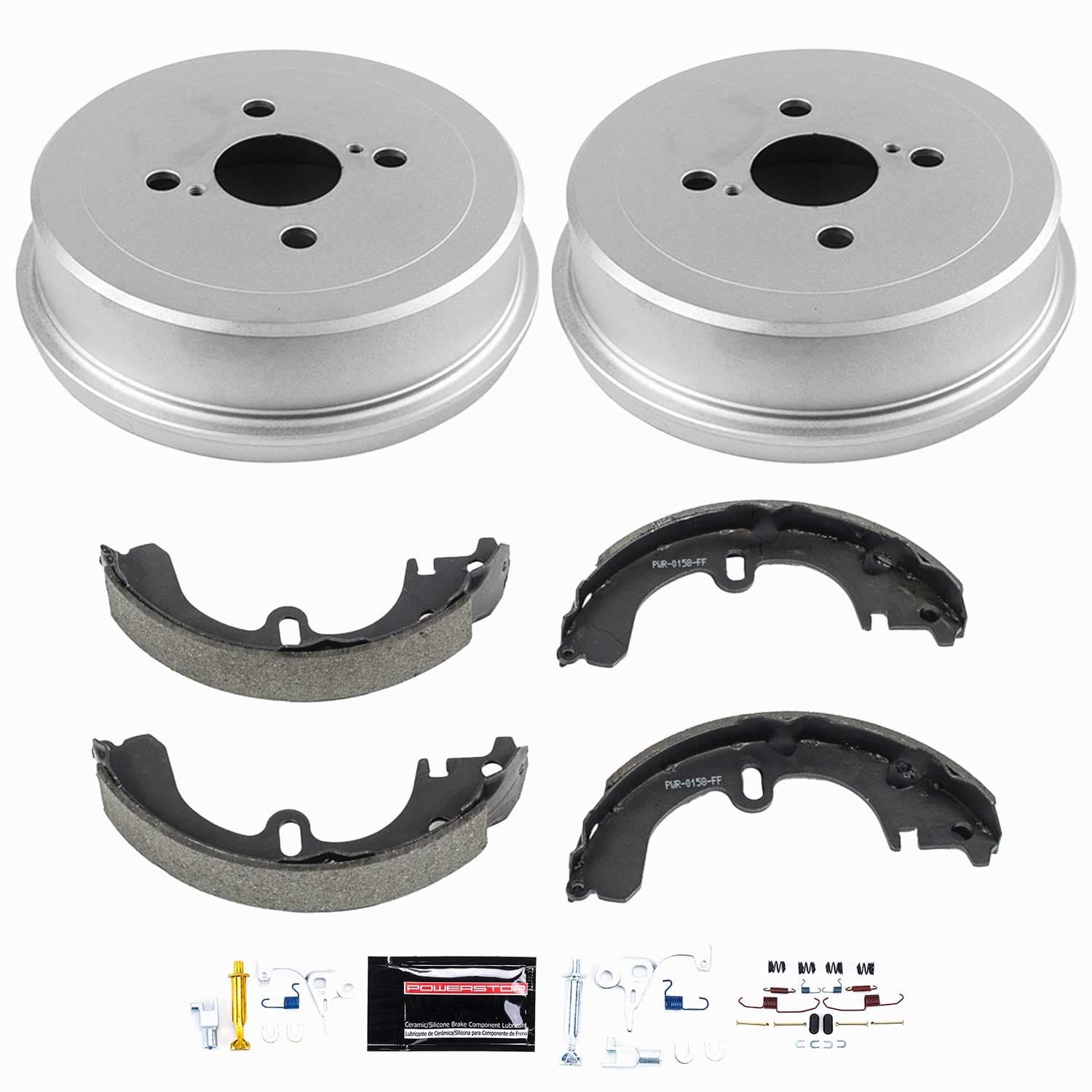 Power Stop - KOE15303DK - Rear - Drum Brake Shoe and Drum Kit image 1