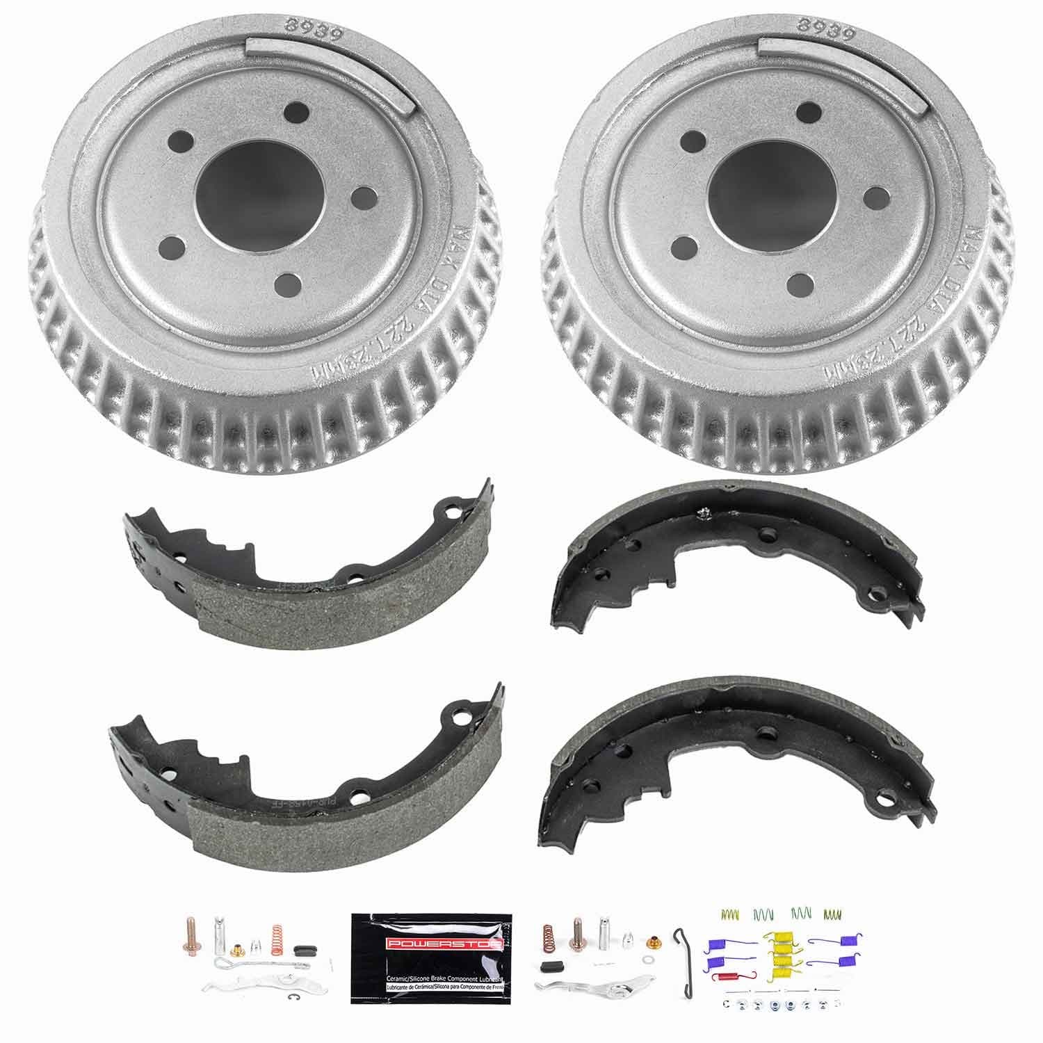 Power Stop - KOE15306DK - Rear - Drum Brake Shoe and Drum Kit image 1