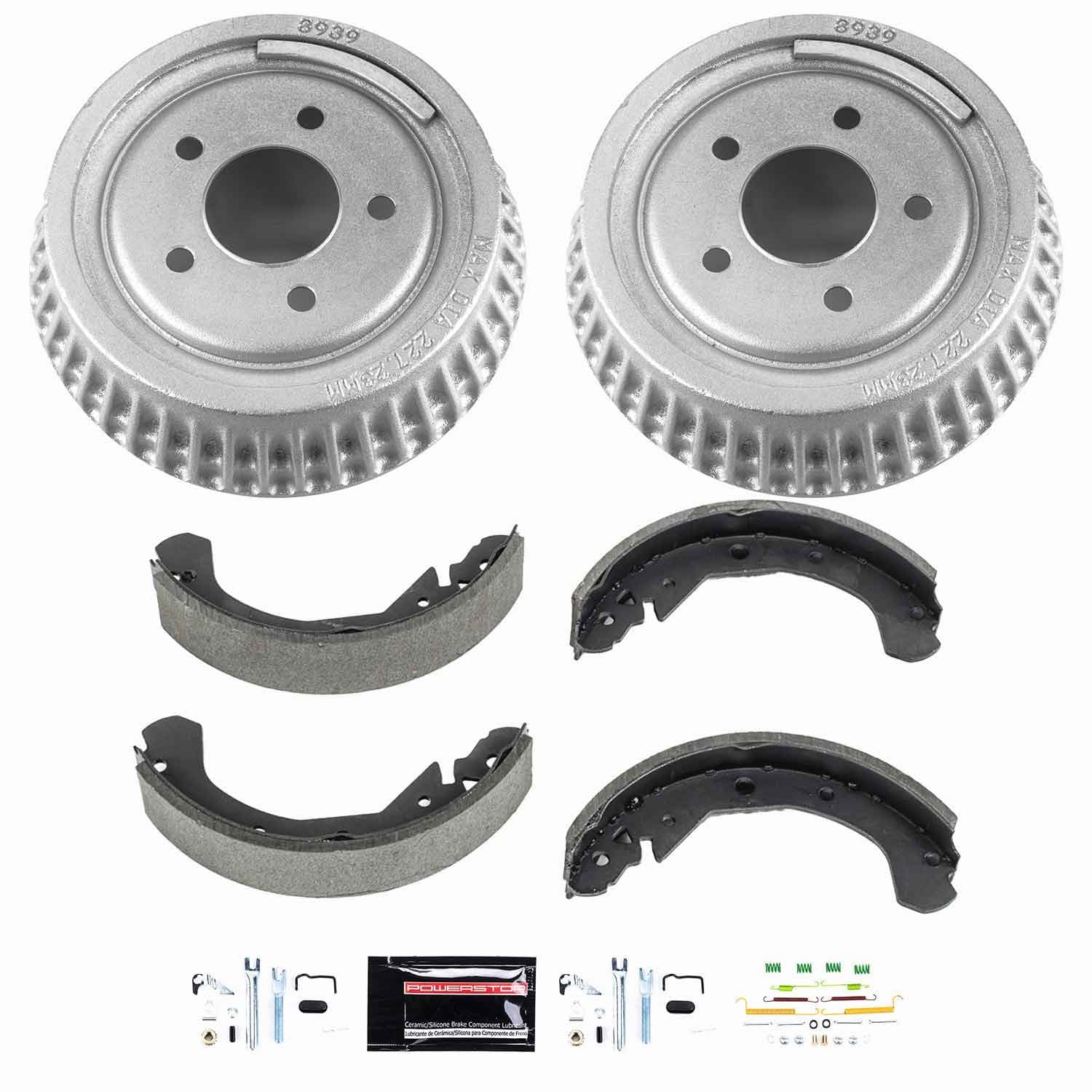 Power Stop - KOE15308DK - Rear - Drum Brake Shoe and Drum Kit image 1