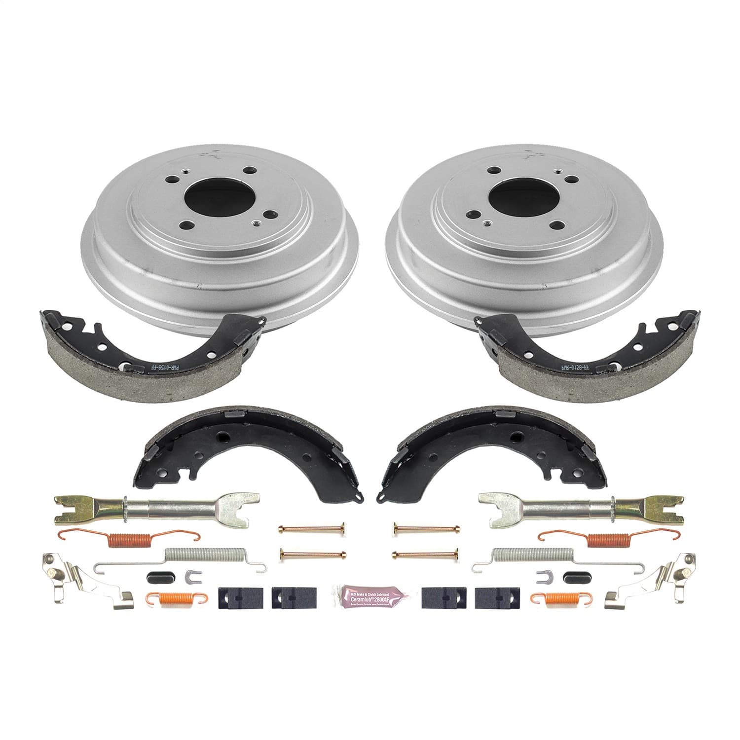 Power Stop - KOE15310DK - Rear - Drum Brake Shoe and Drum Kit image 1