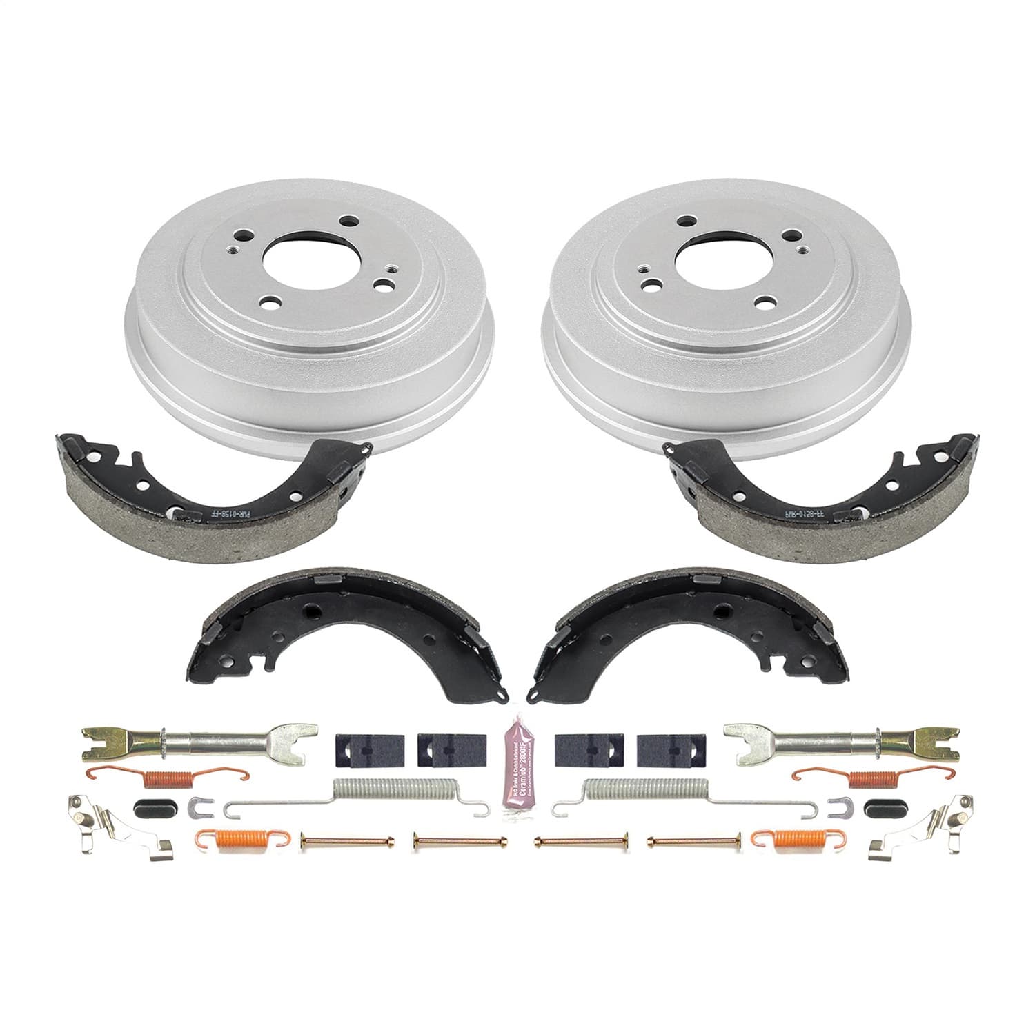 Power Stop - KOE15311DK - Rear - Drum Brake Shoe and Drum Kit image 1
