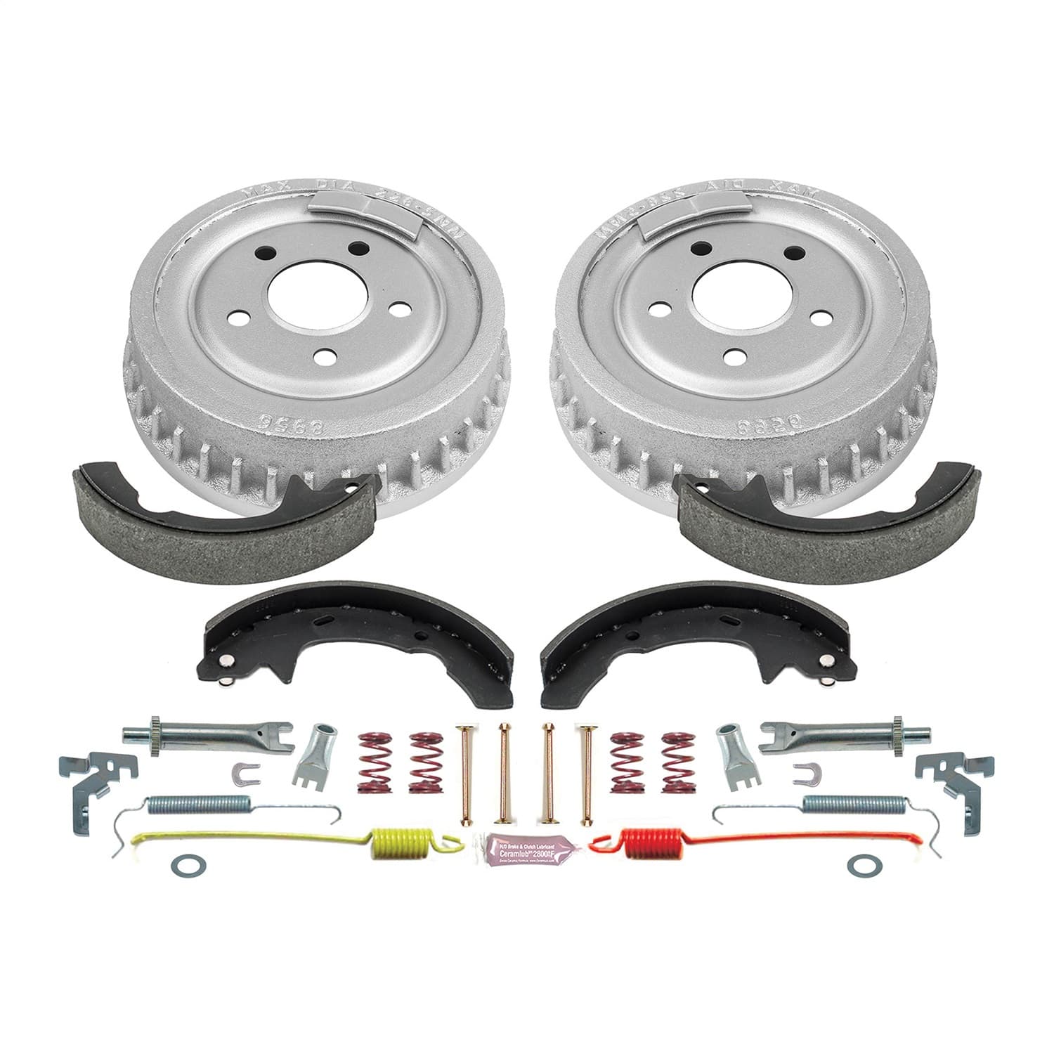 Power Stop - KOE15315DK - Rear - Drum Brake Shoe and Drum Kit image 1