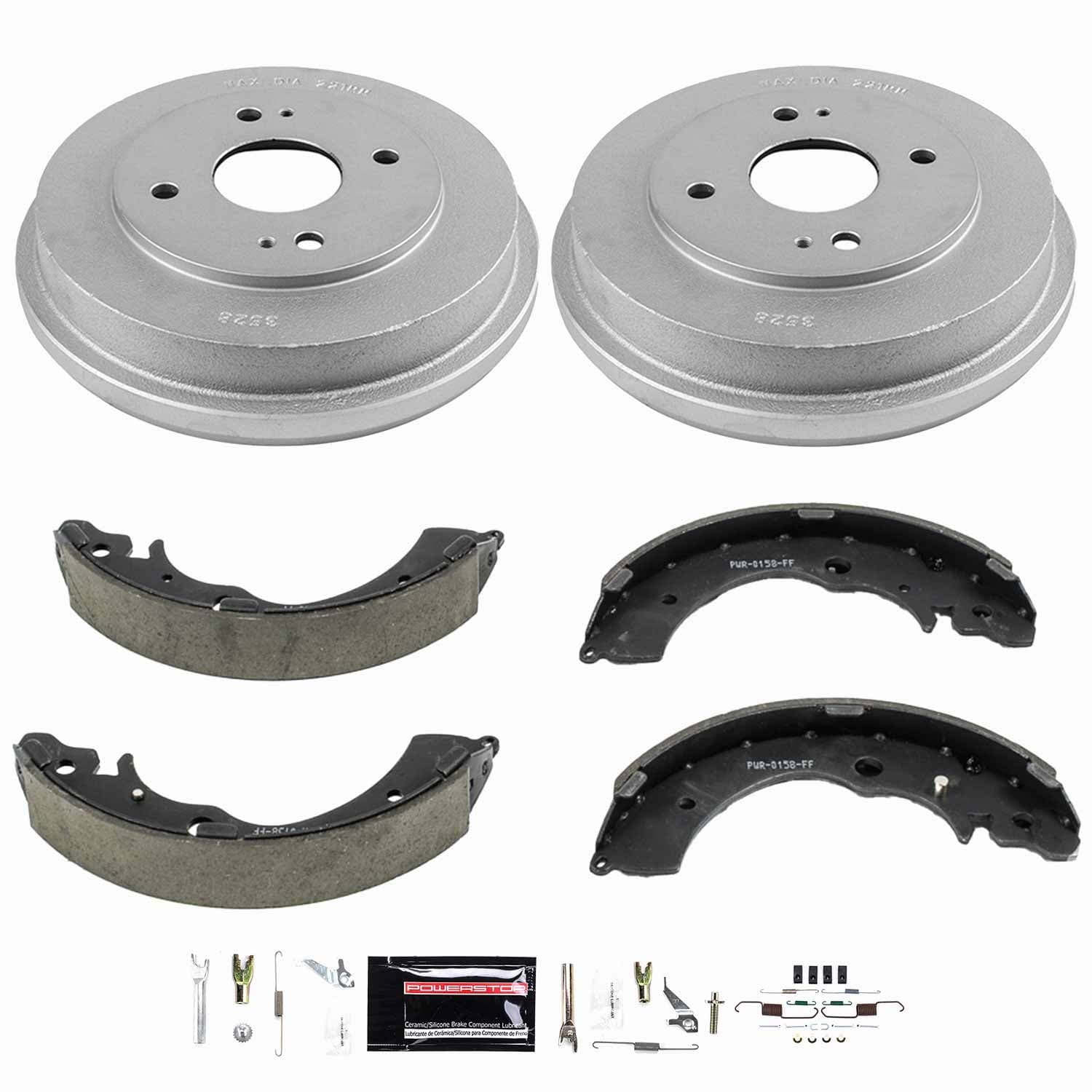 Power Stop - KOE15317DK - Rear - Drum Brake Shoe and Drum Kit image 1