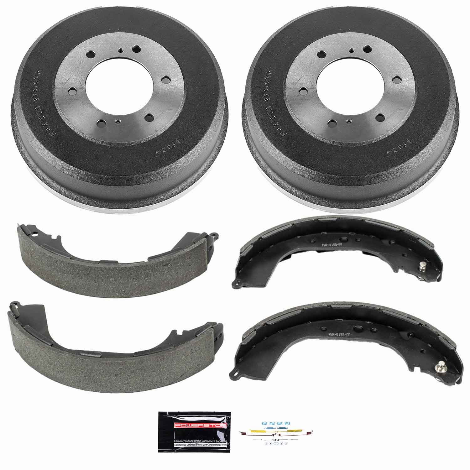 Power Stop - KOE15320DK - Rear - Drum Brake Shoe and Drum Kit image 1