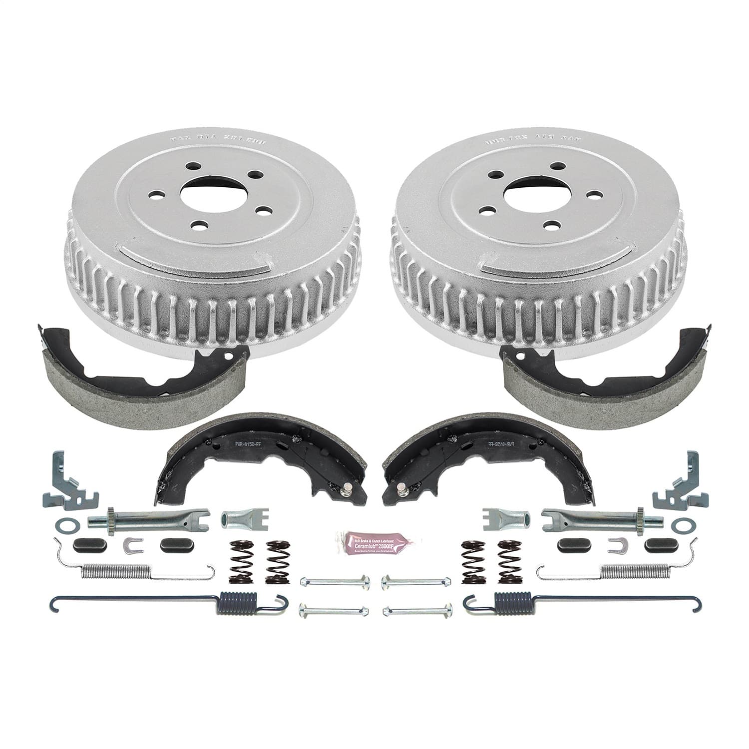 Power Stop - KOE15325DK - Rear - Drum Brake Shoe and Drum Kit image 1