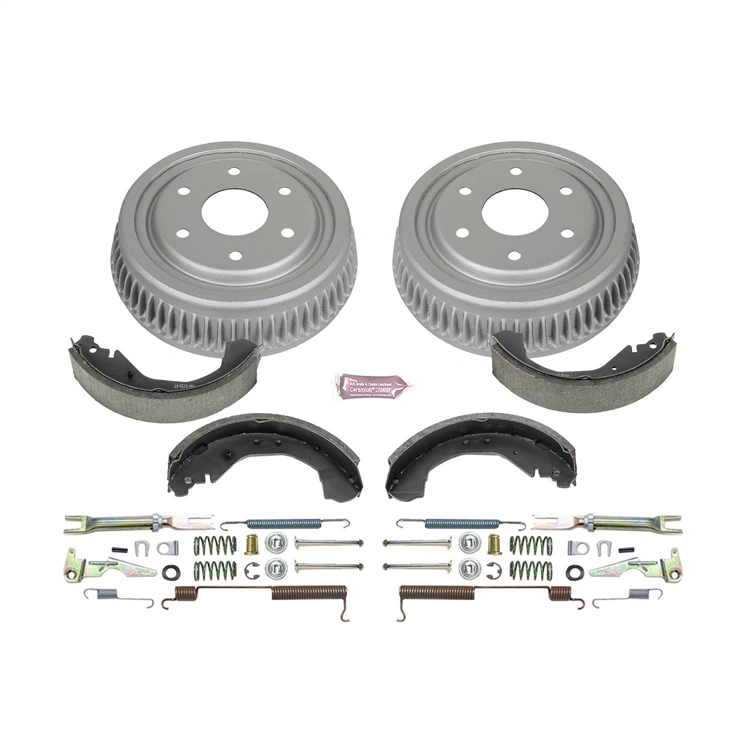 Power Stop - KOE15329DK - Rear - Drum Brake Shoe and Drum Kit image 1