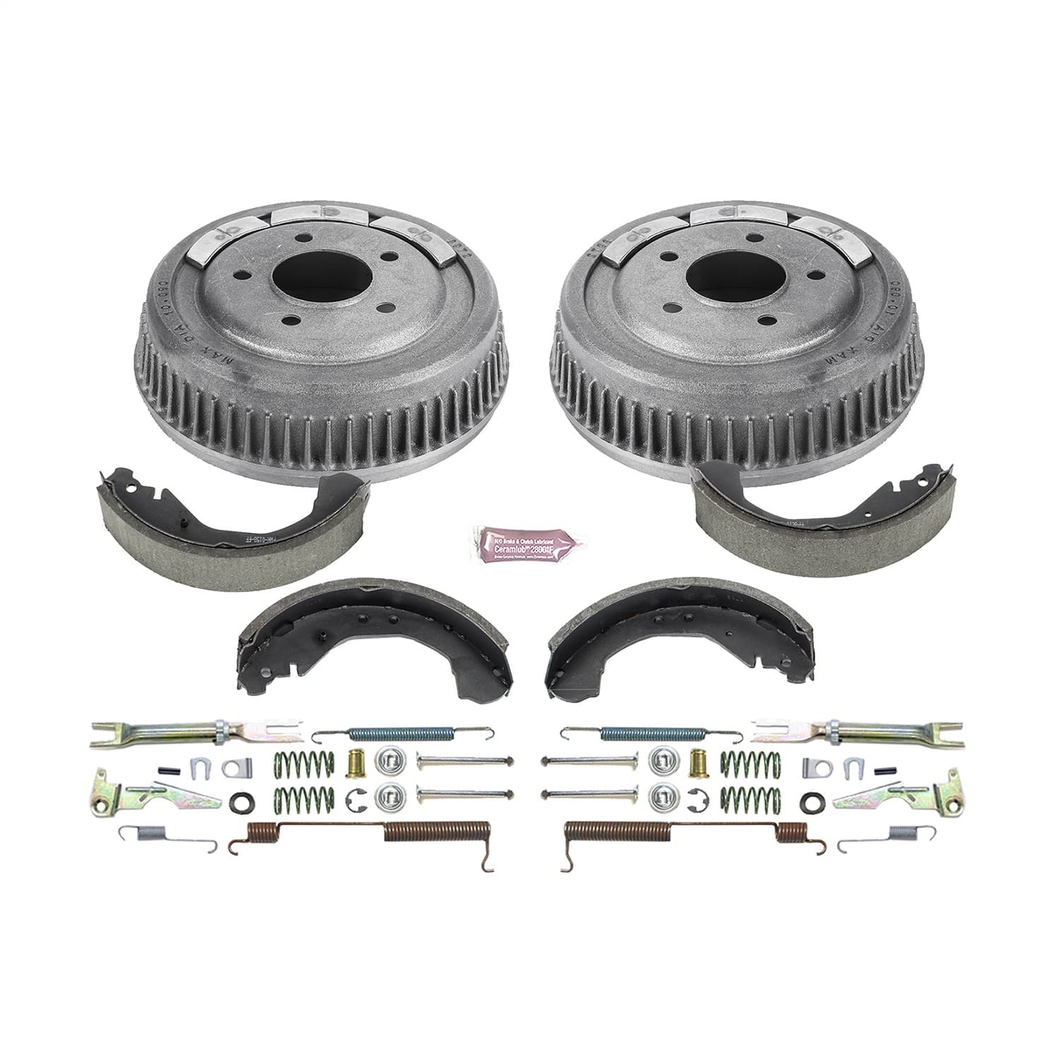 Power Stop - KOE15330DK - Rear - Drum Brake Shoe and Drum Kit image 1