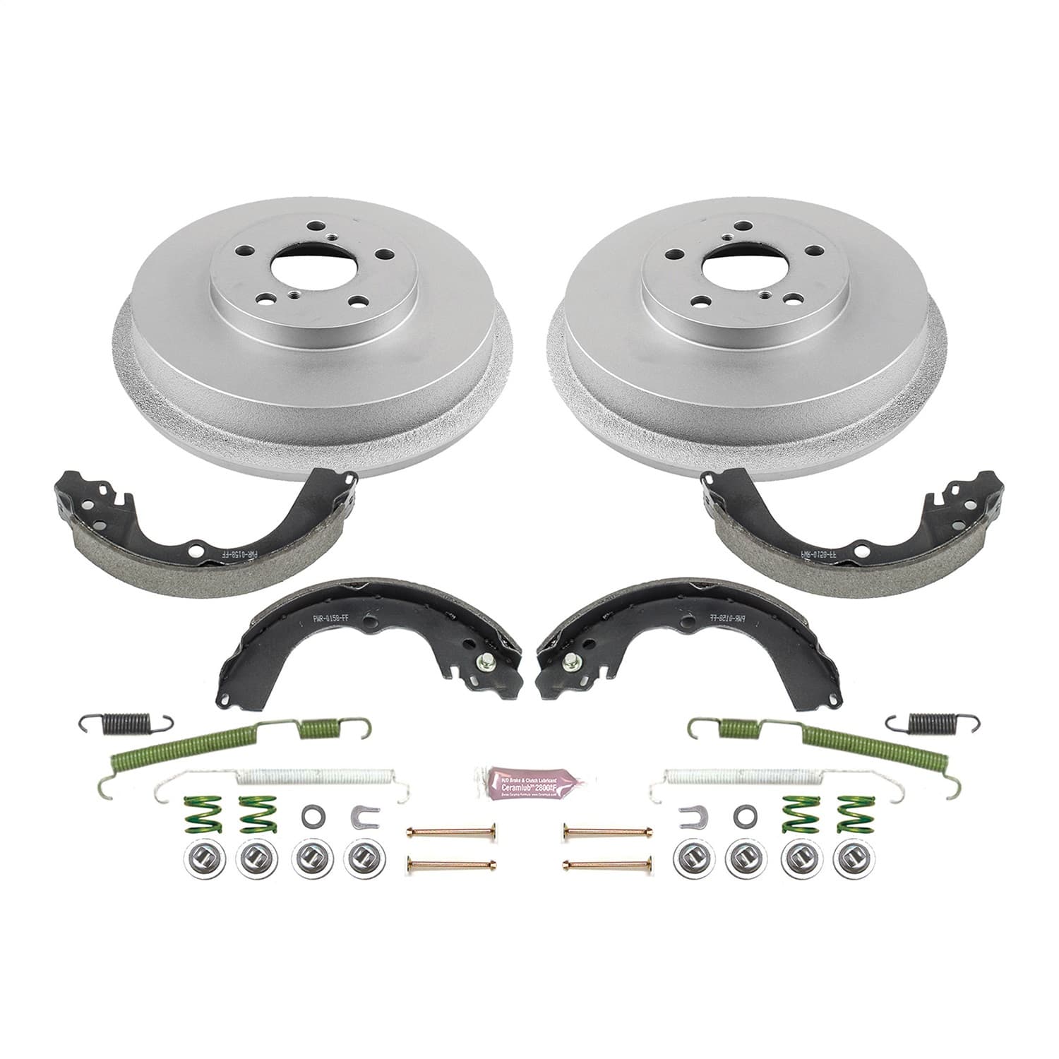 Power Stop - KOE15332DK - Rear - Drum Brake Shoe and Drum Kit image 1