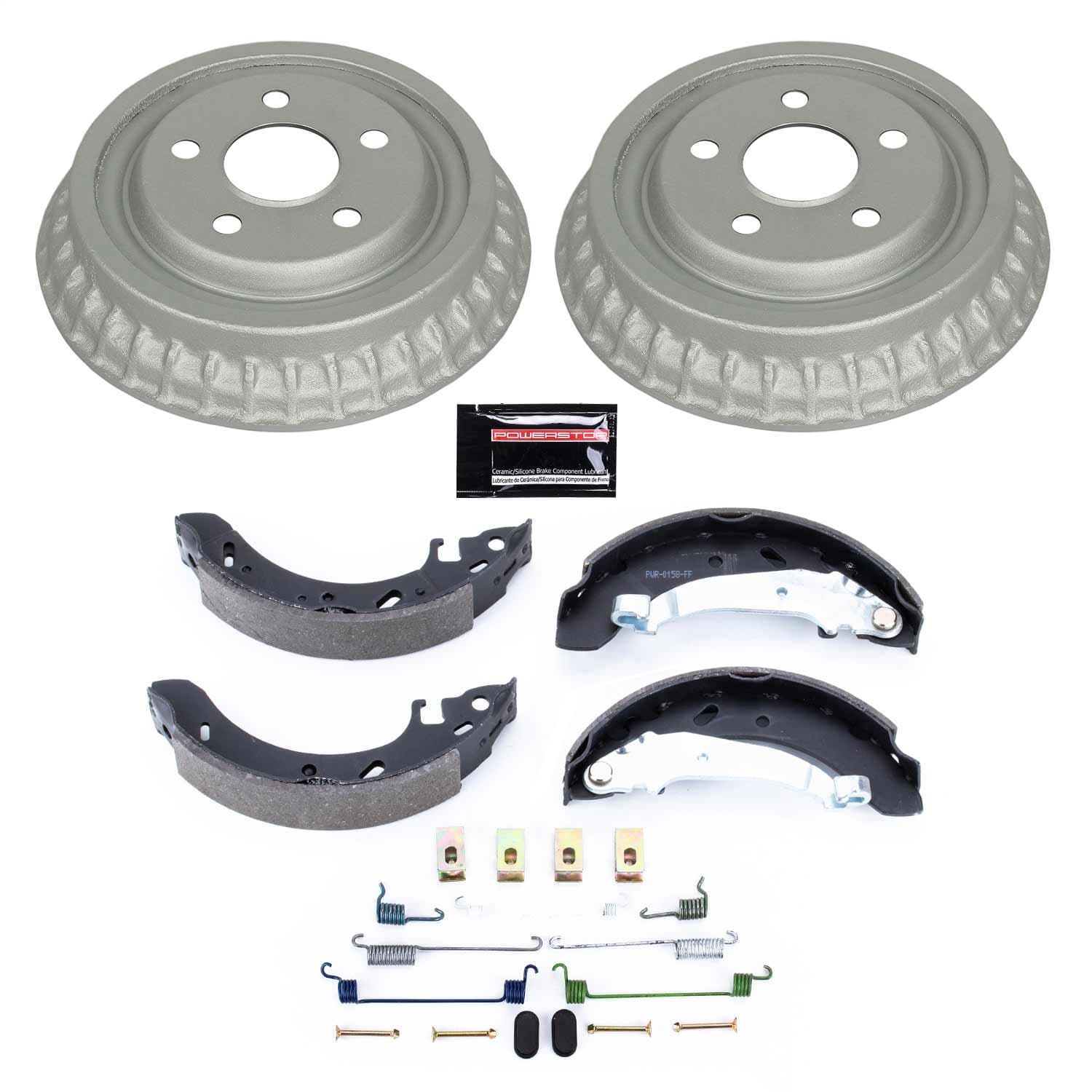 Power Stop - KOE15339DK - Rear - Drum Brake Shoe and Drum Kit image 1