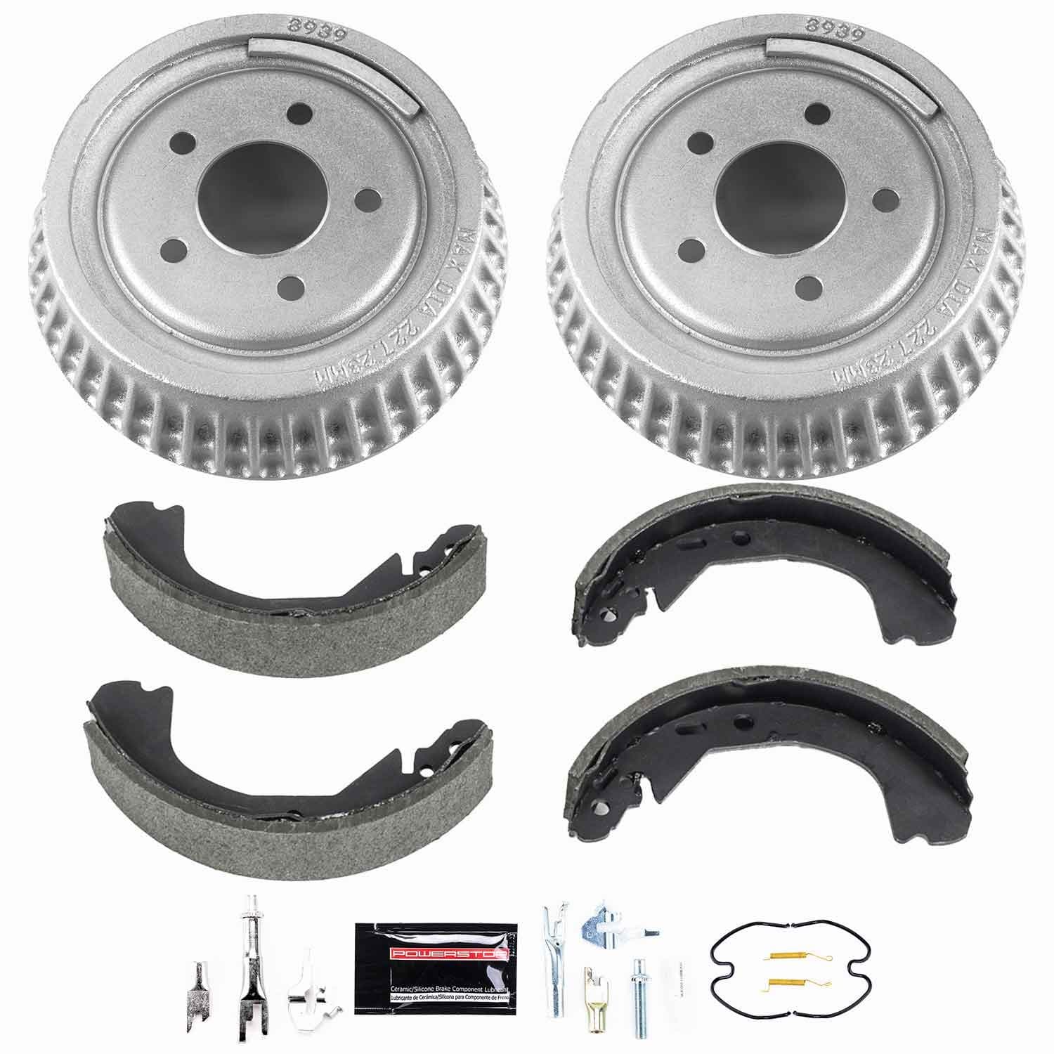 Power Stop - KOE15340DK - Rear - Drum Brake Shoe and Drum Kit image 1