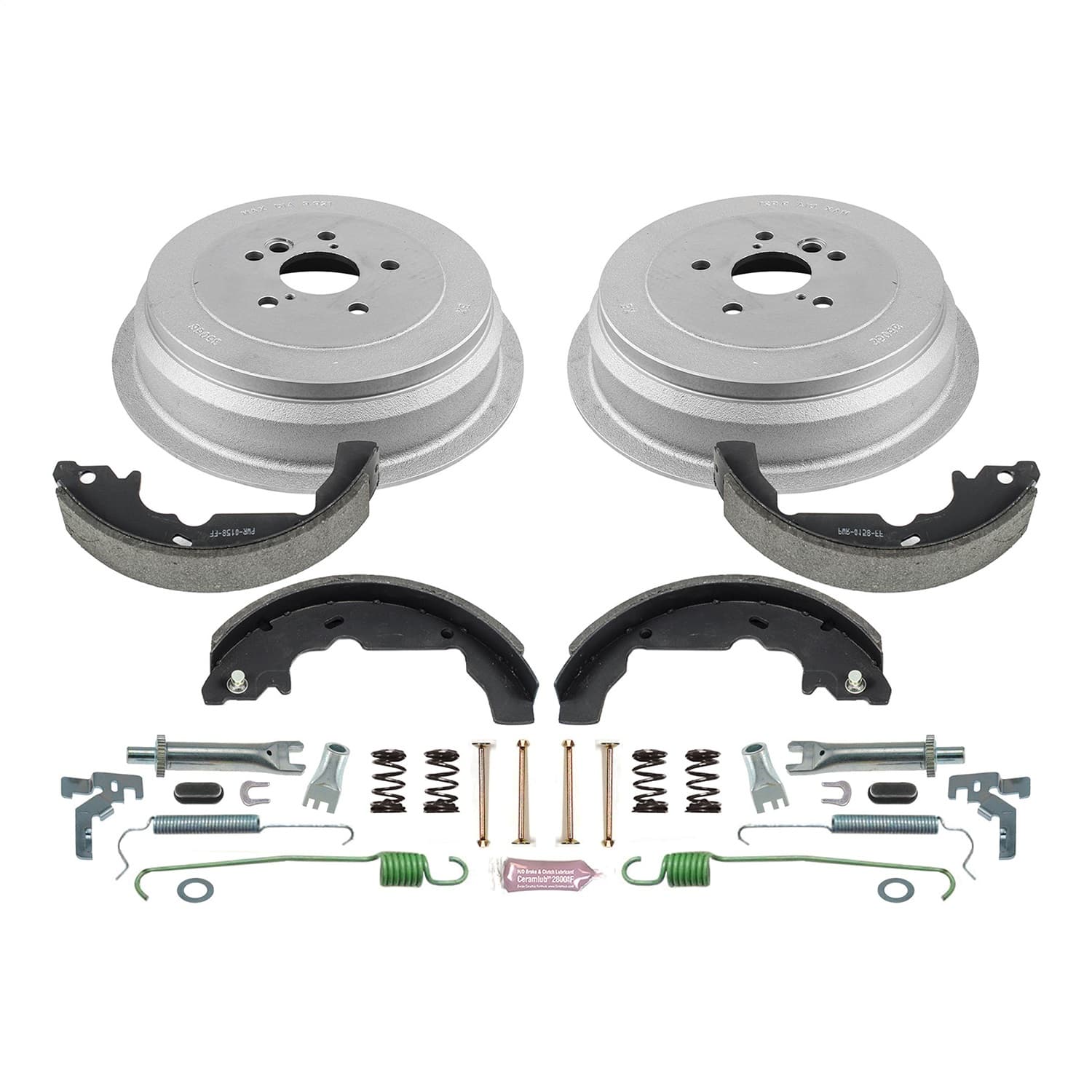 Power Stop - KOE15351DK - Rear - Drum Brake Shoe and Drum Kit image 1