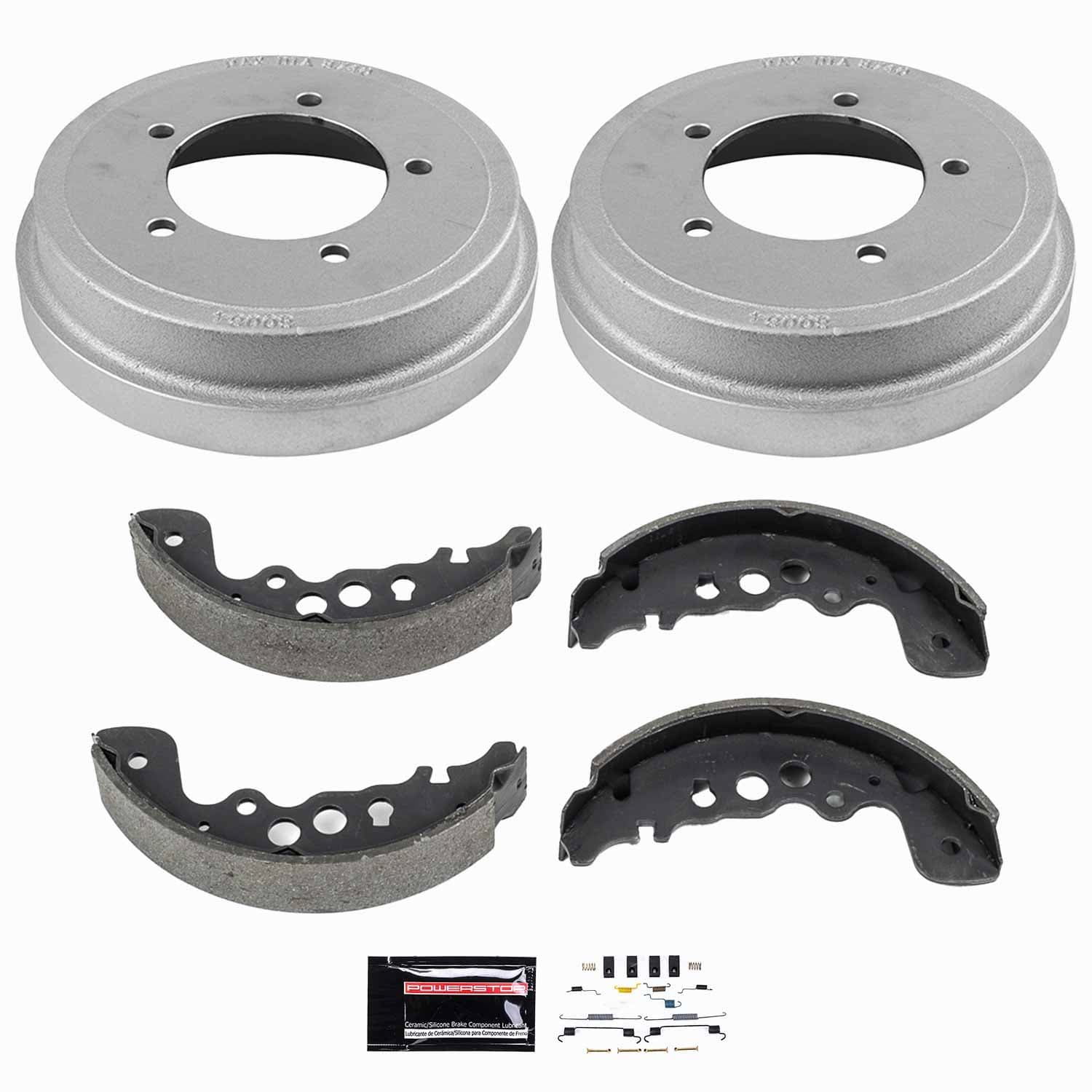 Power Stop - KOE15354DK - Rear - Drum Brake Shoe and Drum Kit image 1