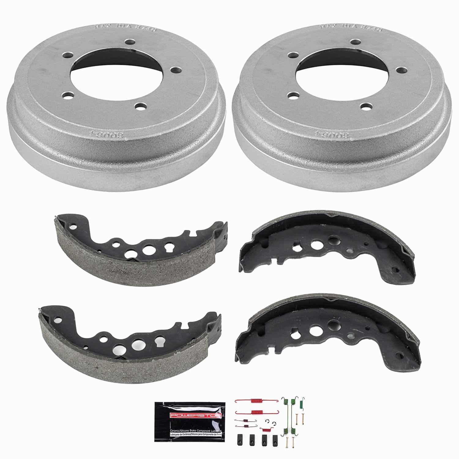 Power Stop - KOE15355DK - Rear - Drum Brake Shoe and Drum Kit image 1