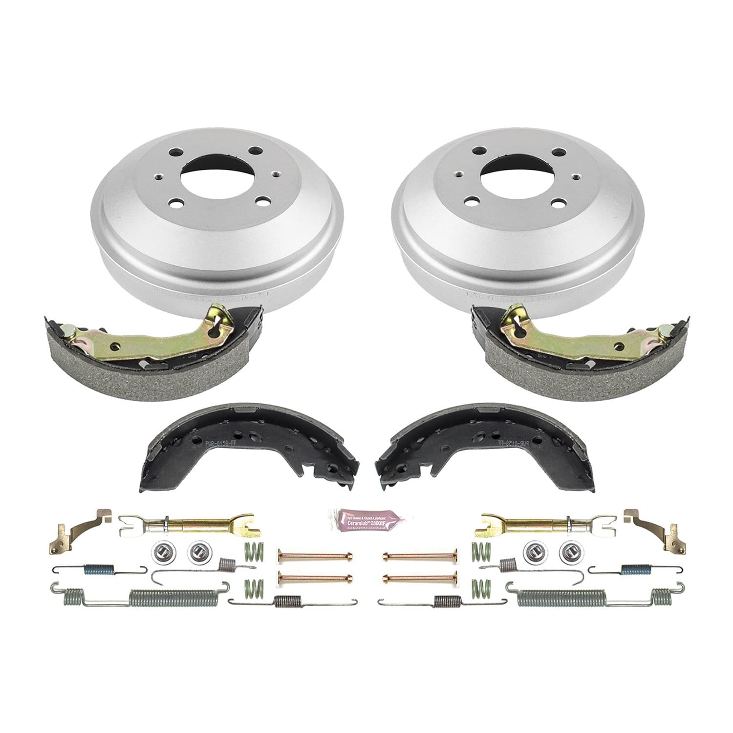 Power Stop - KOE15361DK - Rear - Drum Brake Shoe and Drum Kit image 1