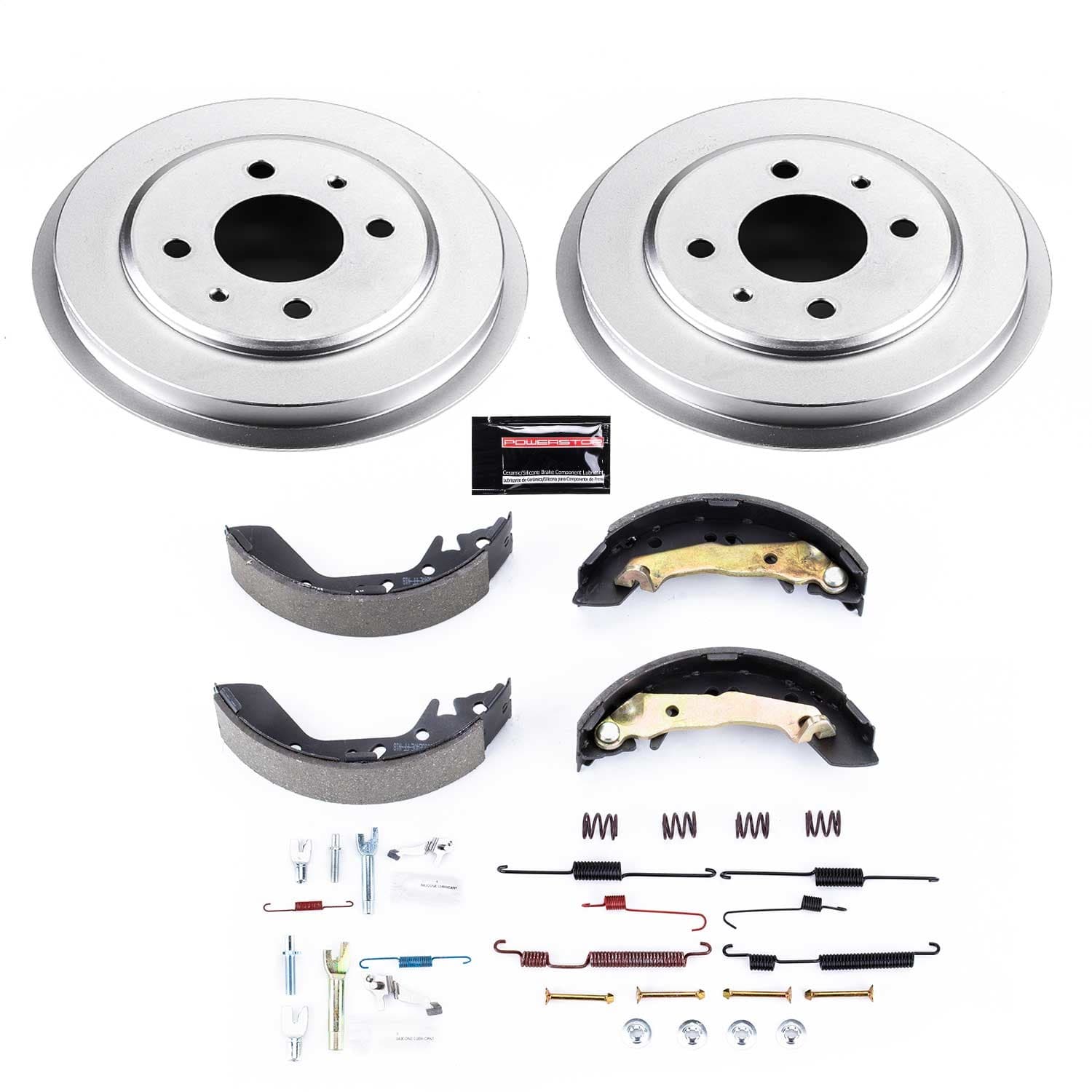 Power Stop - KOE15362DK - Rear - Drum Brake Shoe and Drum Kit image 1