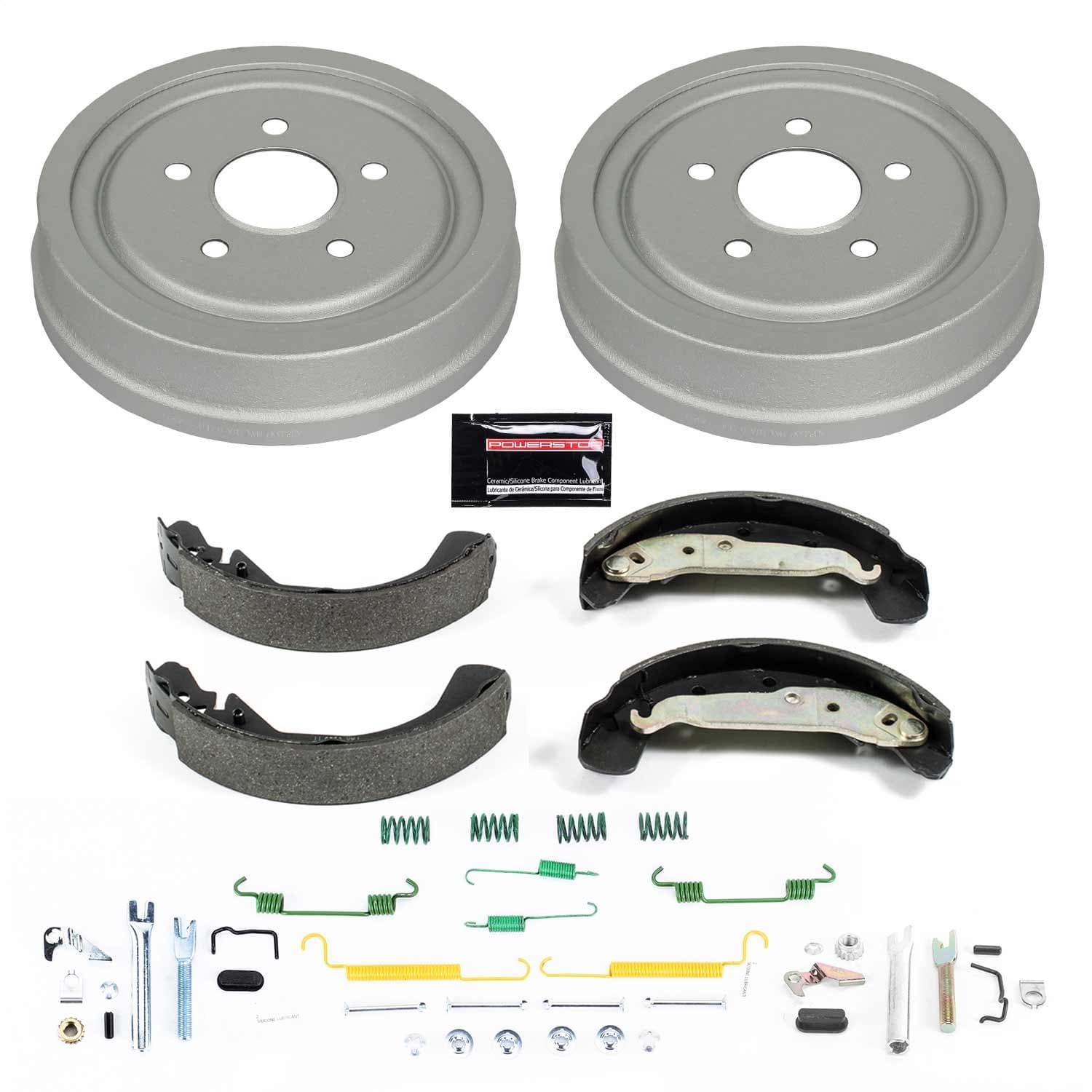 Power Stop - KOE15364DK - Rear - Drum Brake Shoe and Drum Kit image 1