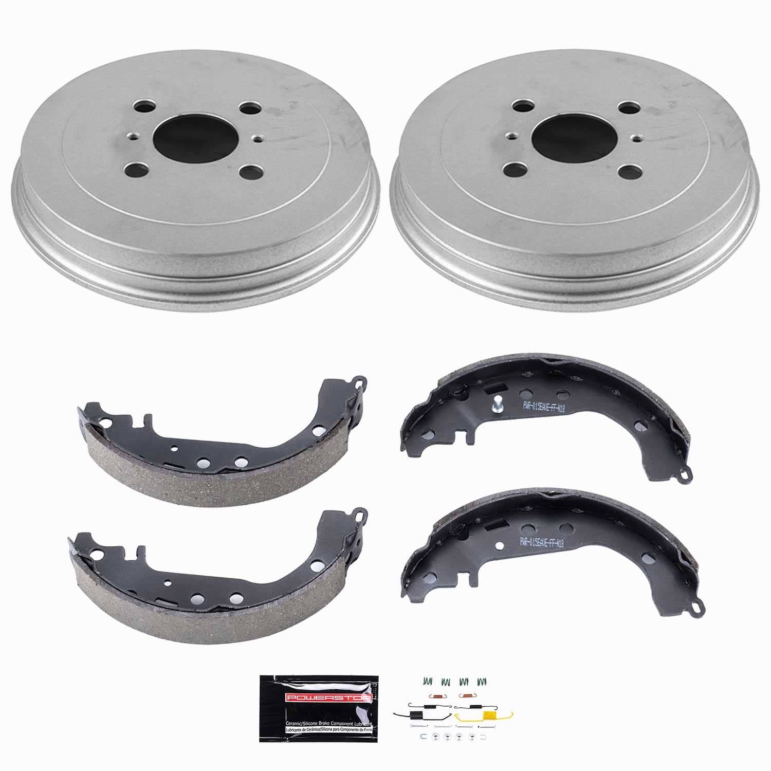 Power Stop - KOE15365DK - Rear - Drum Brake Shoe and Drum Kit image 1