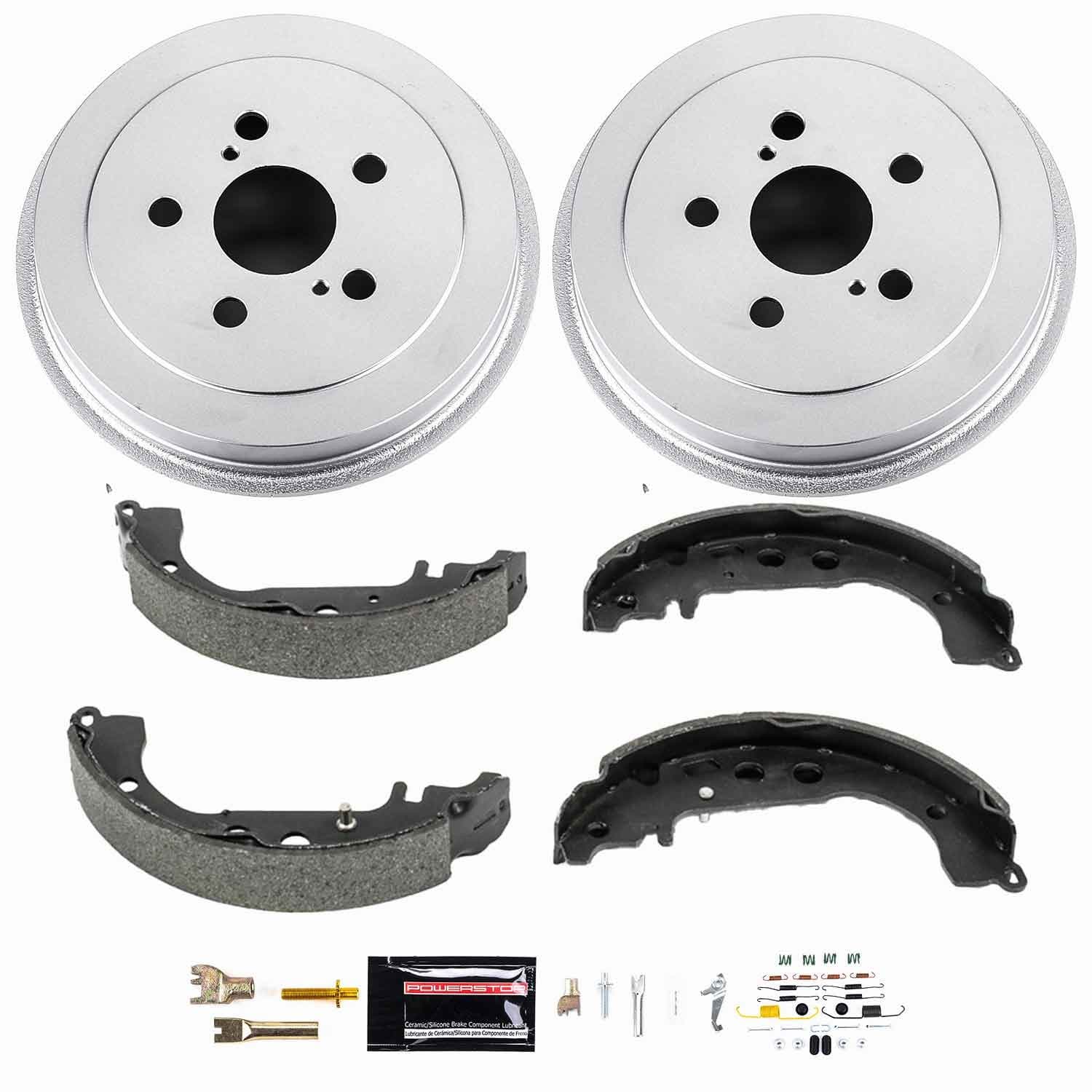 Power Stop - KOE15366DK - Rear - Drum Brake Shoe and Drum Kit image 1