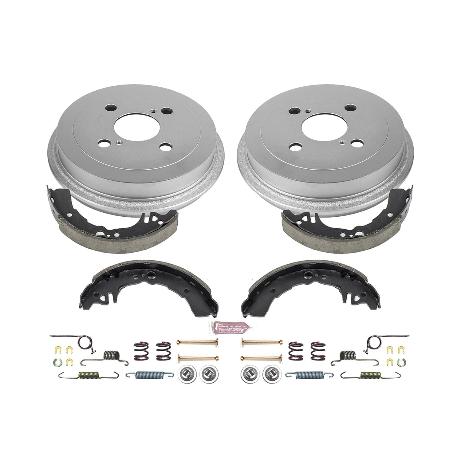 Power Stop - KOE15367DK - Rear - Drum Brake Shoe and Drum Kit image 1