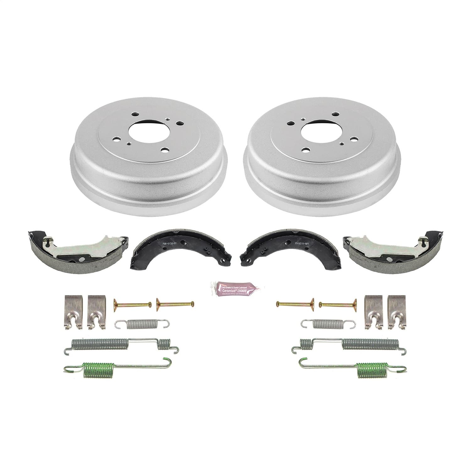Power Stop - KOE15369DK - Rear - Drum Brake Shoe and Drum Kit image 1