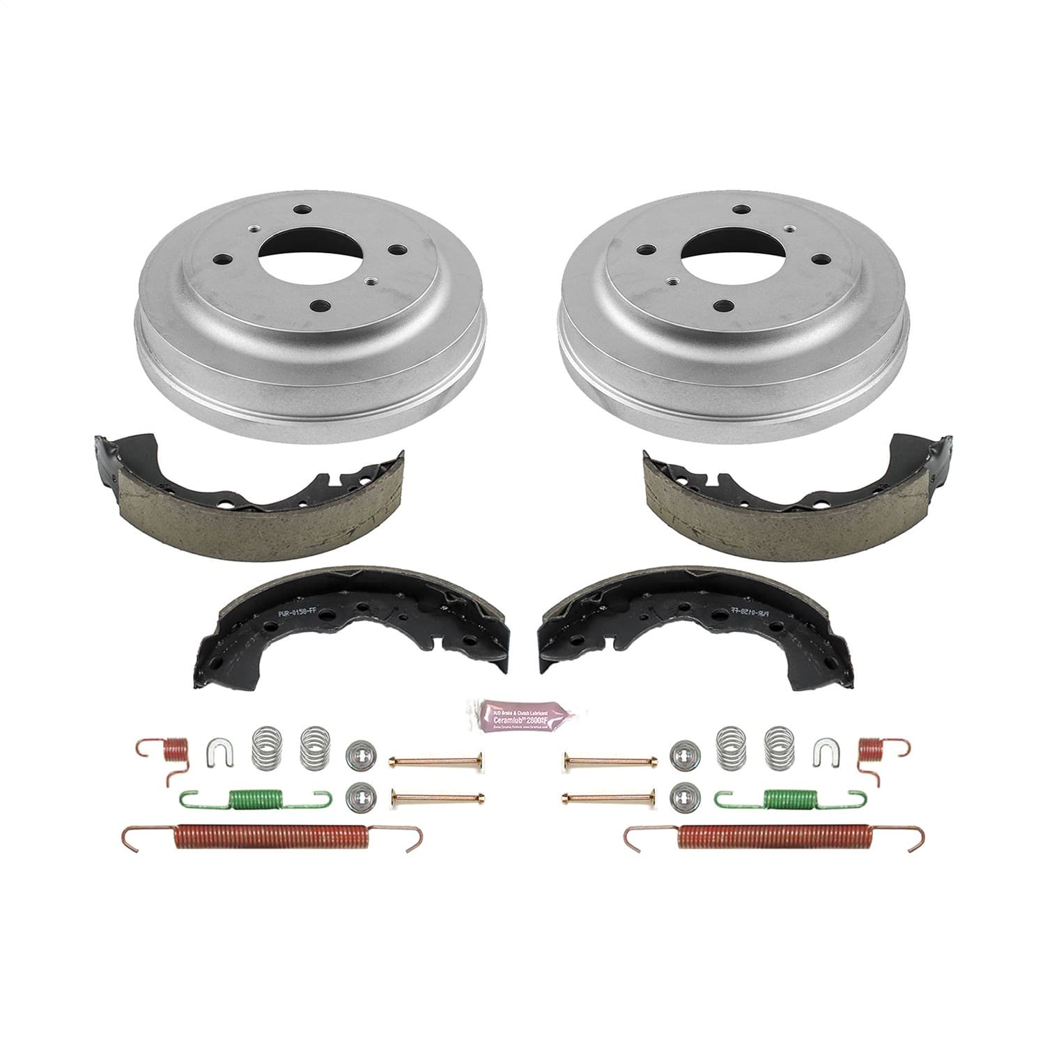Power Stop - KOE15376DK - Rear - Drum Brake Shoe and Drum Kit image 1