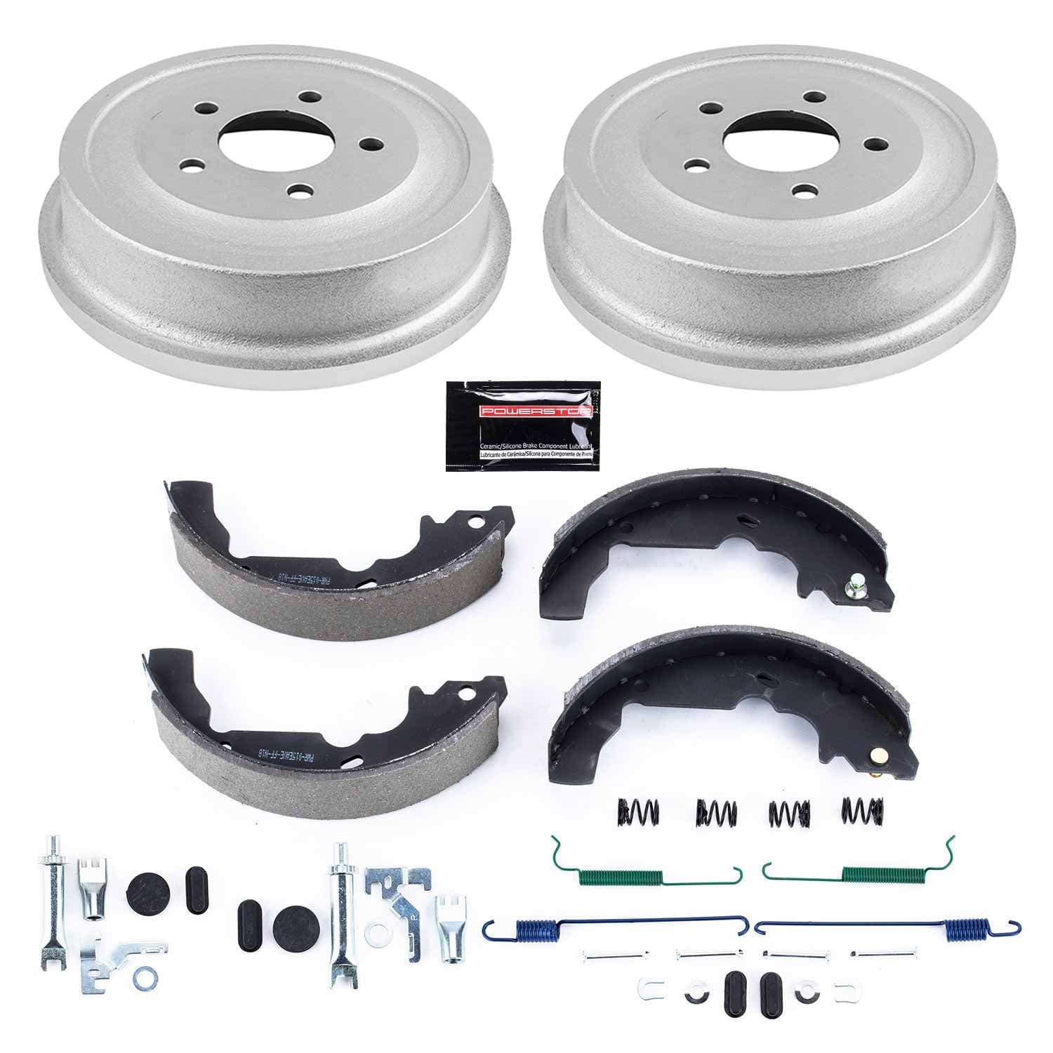 Power Stop - KOE15378DK - Rear - Drum Brake Shoe and Drum Kit image 1