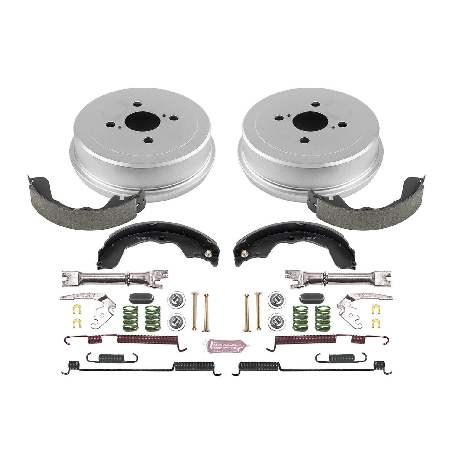 Power Stop - KOE15379DK - Rear - Drum Brake Shoe and Drum Kit image 1