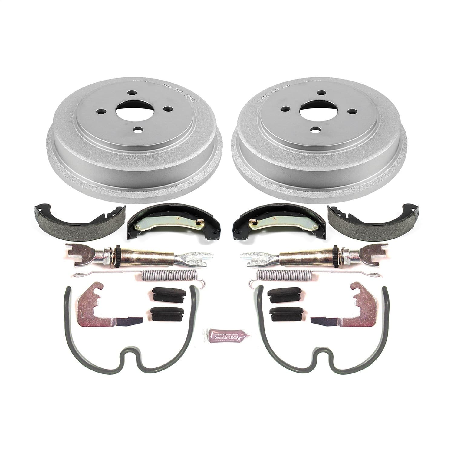 Power Stop - KOE15382DK - Rear - Drum Brake Shoe and Drum Kit image 1