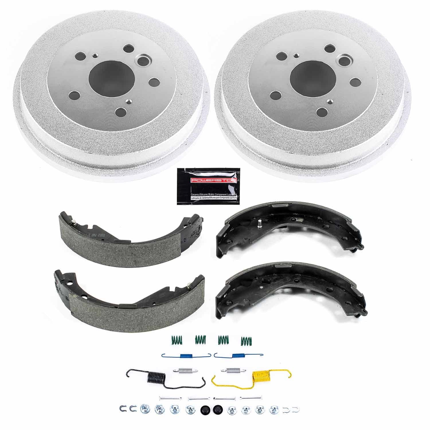 Power Stop - KOE15387DK - Rear - Drum Brake Shoe and Drum Kit image 1