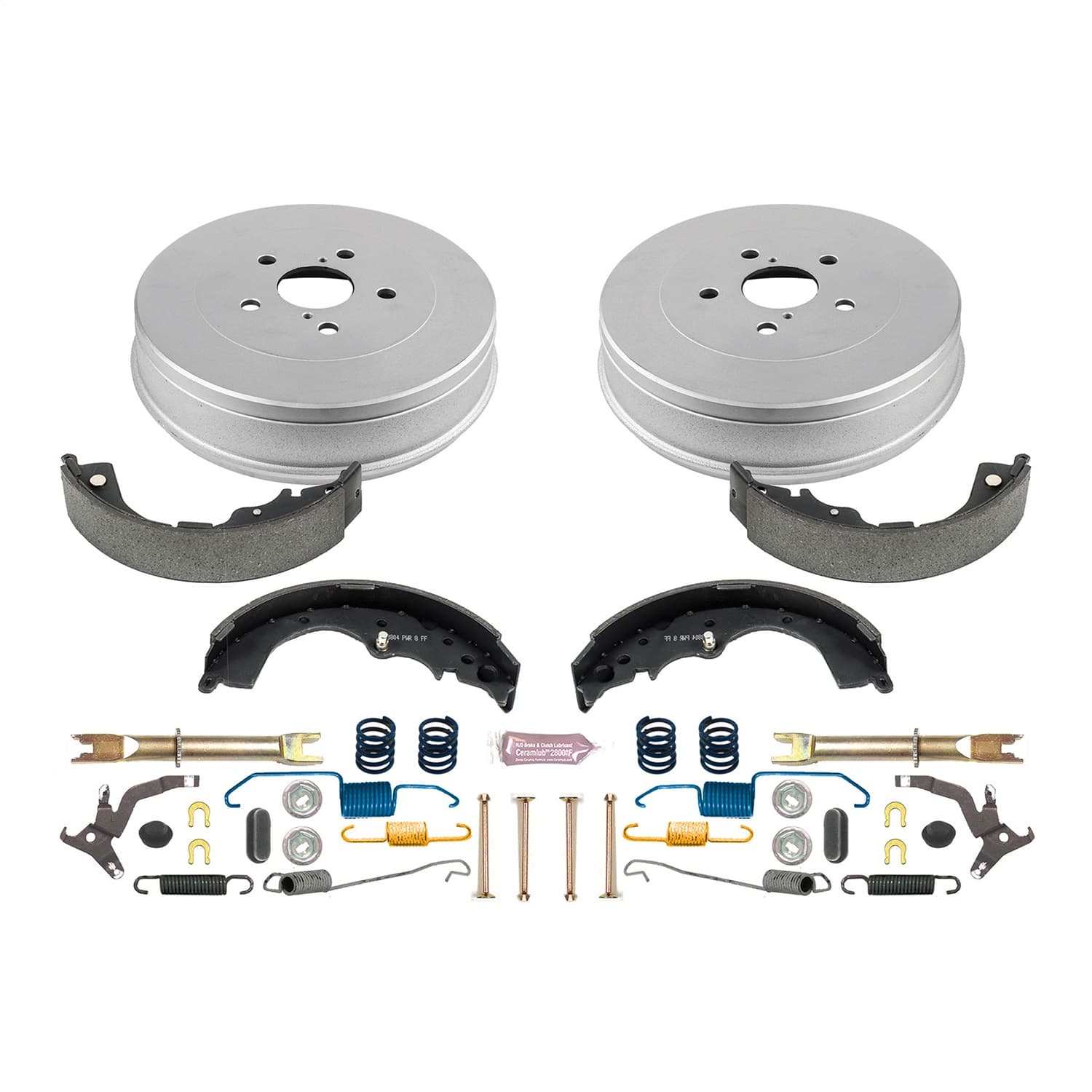 Power Stop - KOE15388DK - Rear - Drum Brake Shoe and Drum Kit image 1