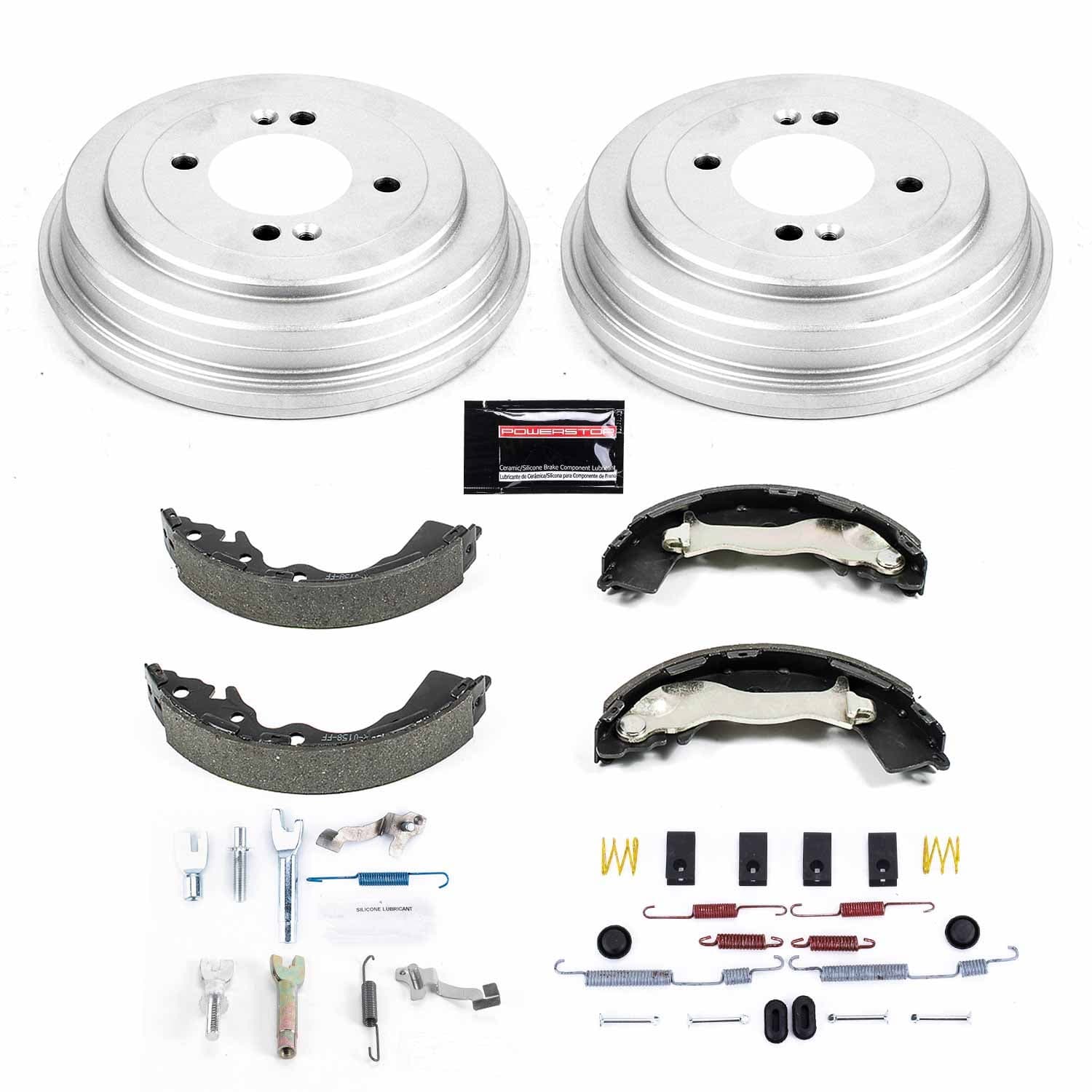 Power Stop - KOE15396DK - Rear - Drum Brake Shoe and Drum Kit image 1