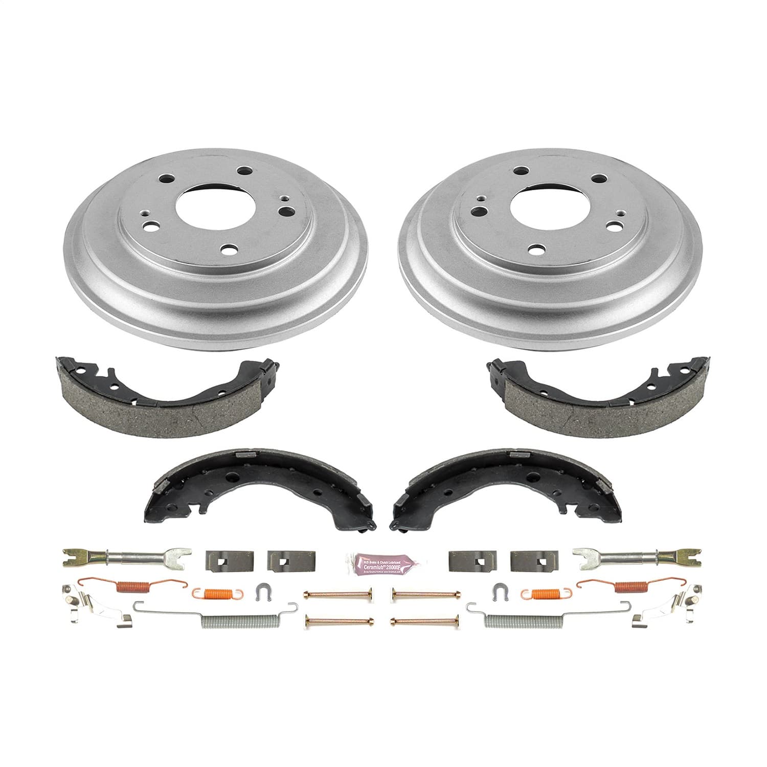 Power Stop - KOE15397DK - Rear - Drum Brake Shoe and Drum Kit image 1