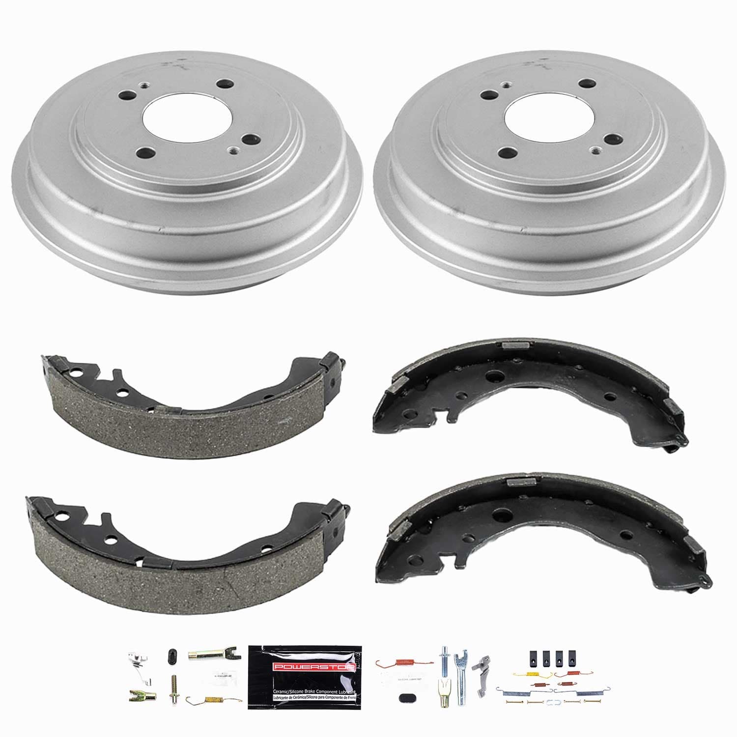 Power Stop - KOE15399DK - Rear - Drum Brake Shoe and Drum Kit image 1